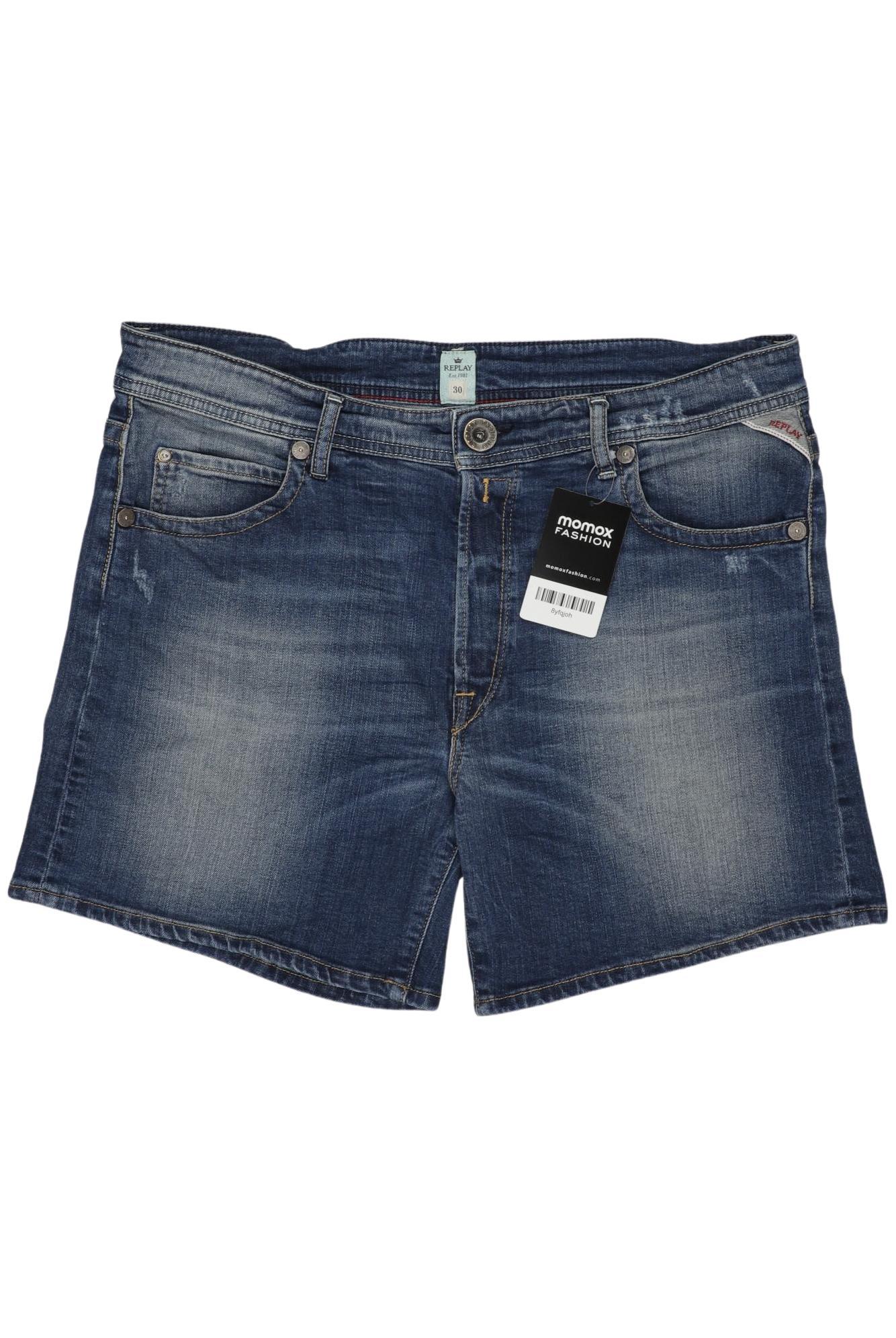 

Replay Damen Shorts, blau, Gr. 30