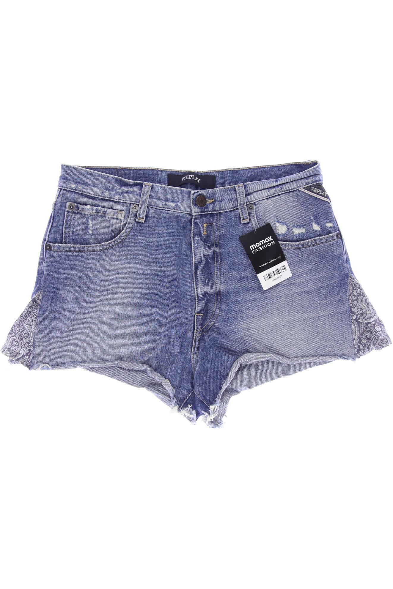 

Replay Damen Shorts, blau