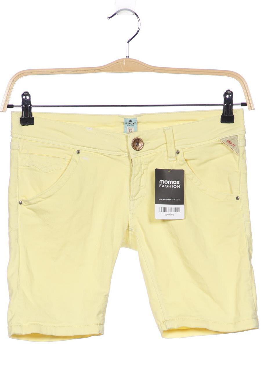 

Replay Damen Shorts, gelb