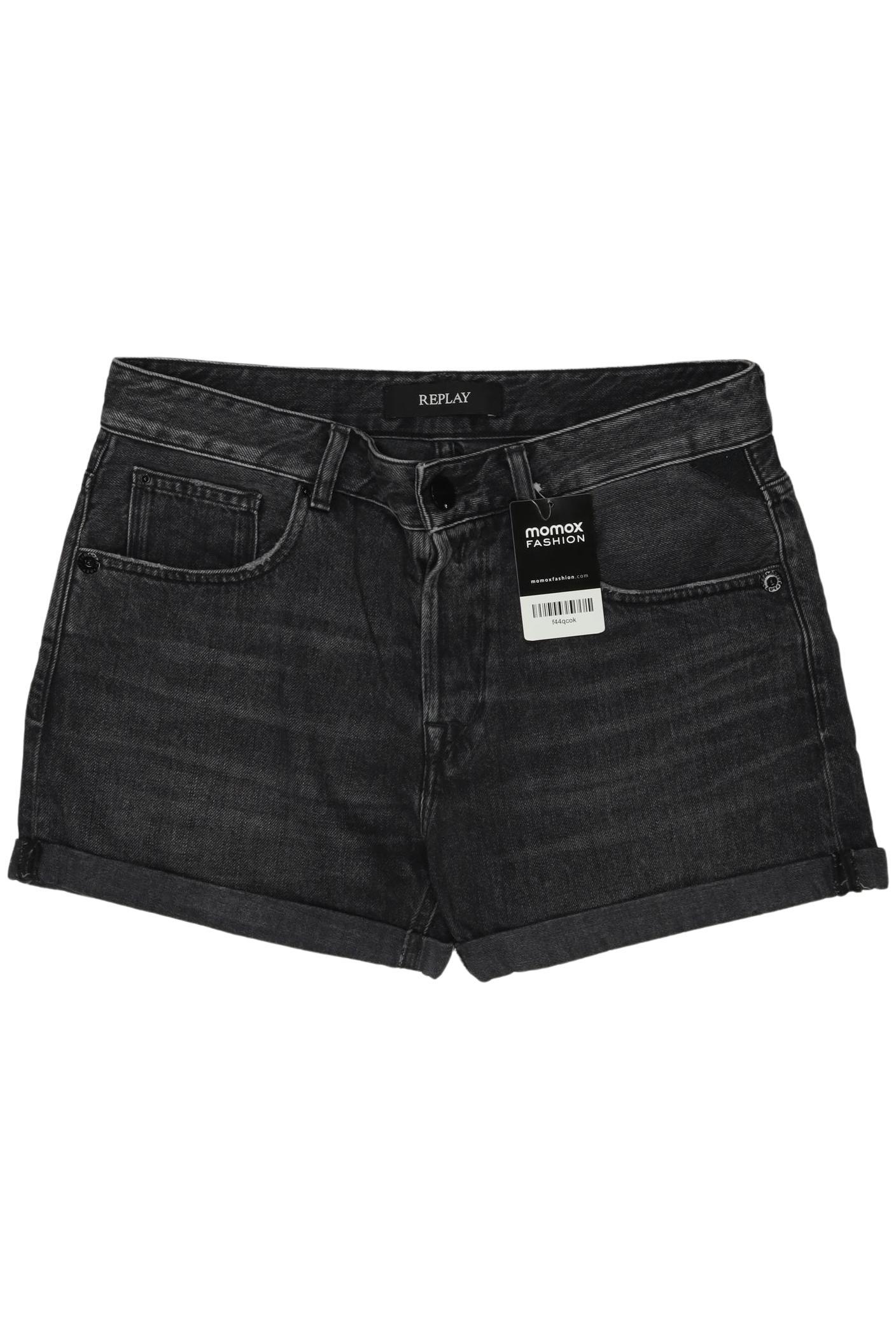 

Replay Damen Shorts, grau, Gr. 28