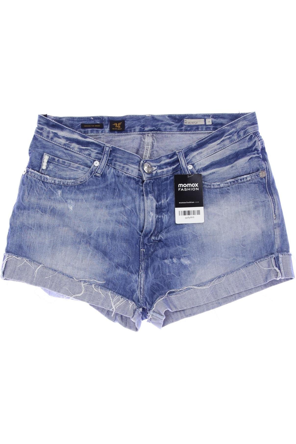 

Replay Damen Shorts, blau, Gr. 29