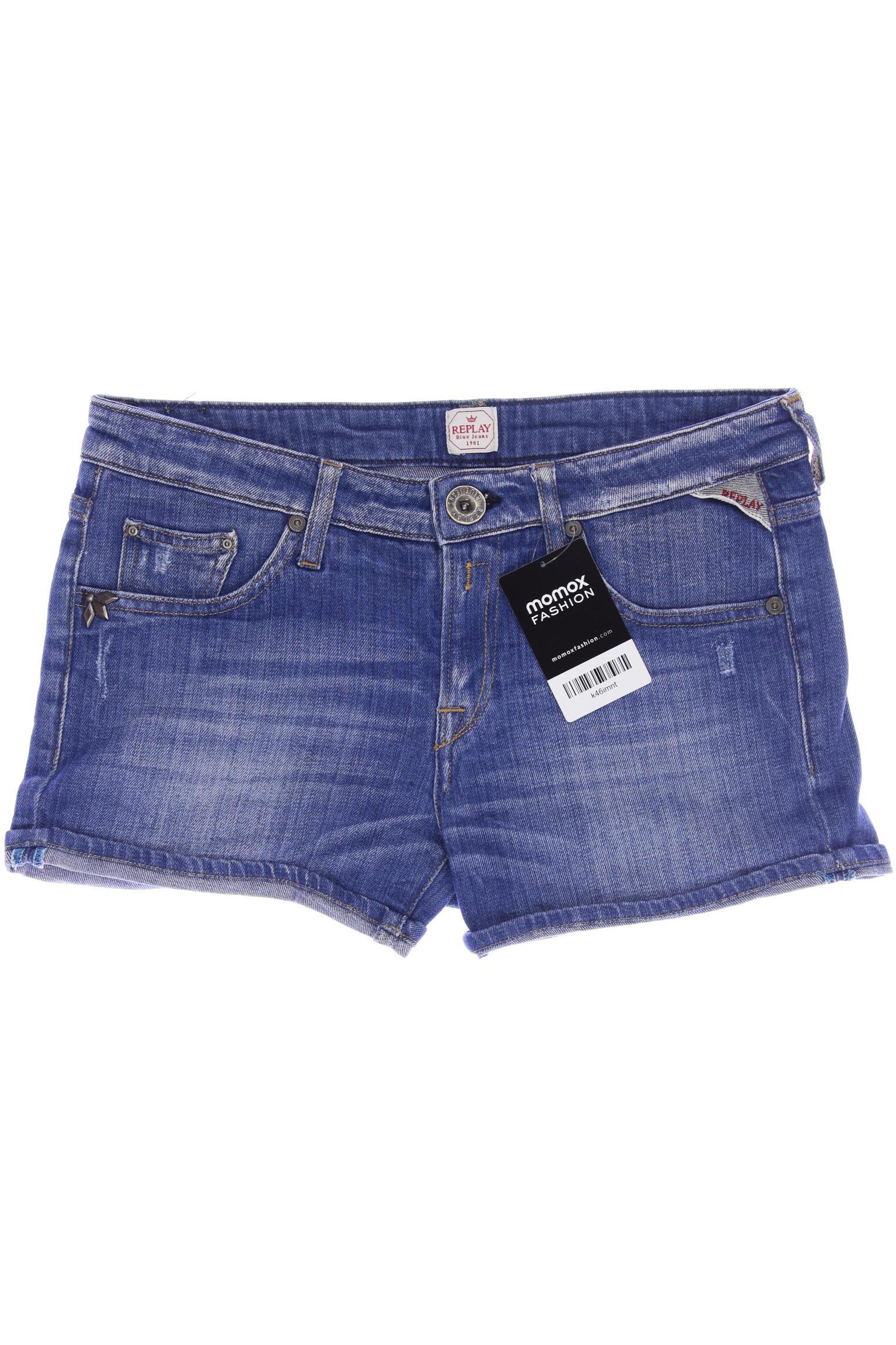 

Replay Damen Shorts, blau