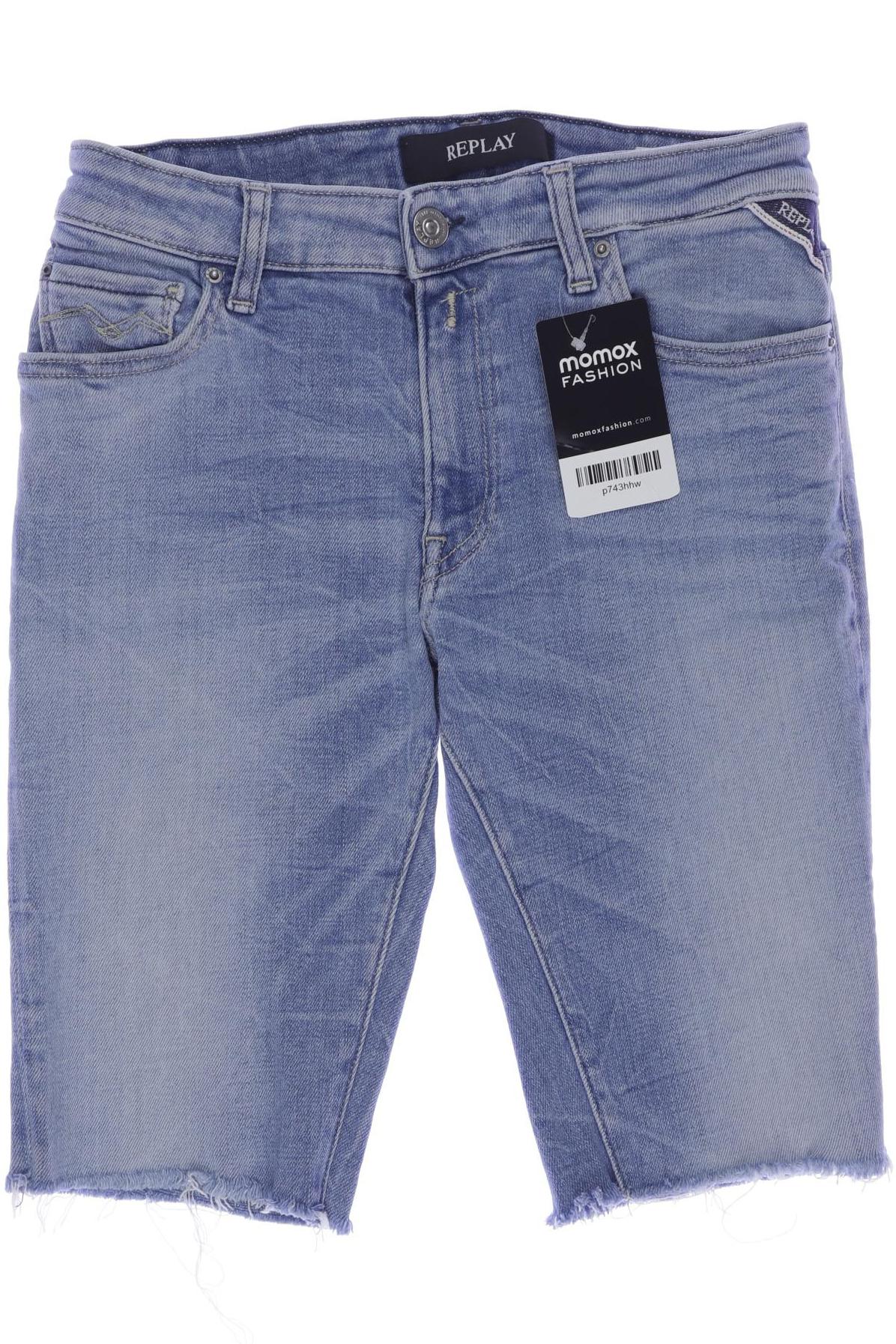 

Replay Damen Shorts, blau, Gr. 25