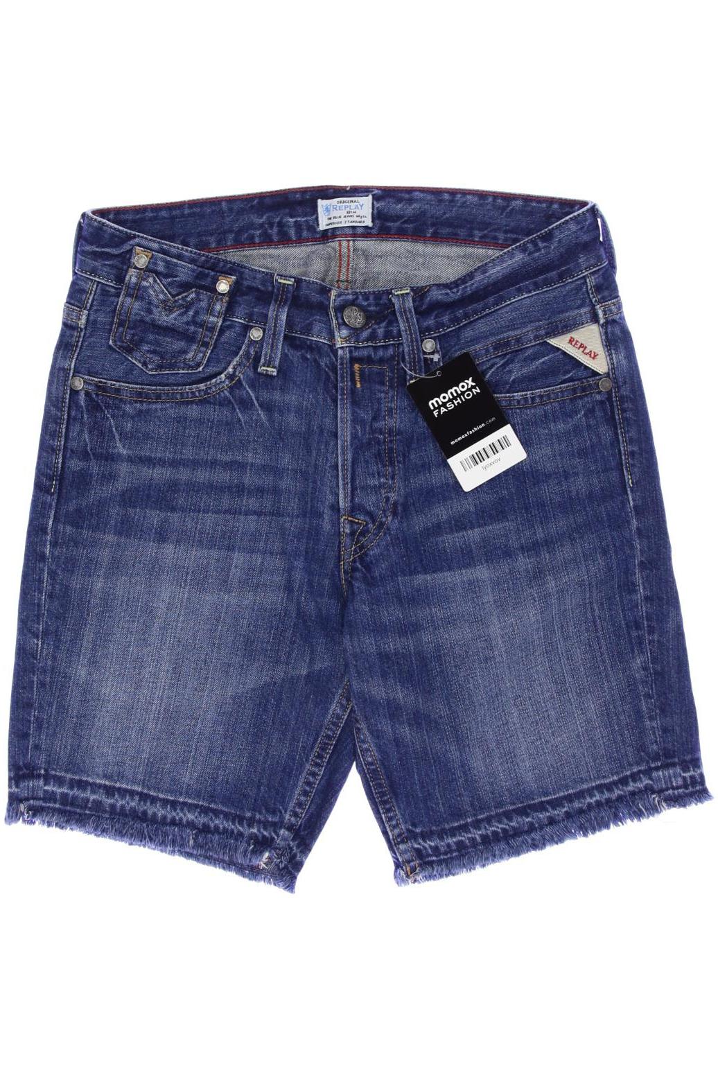

Replay Damen Shorts, blau, Gr. 28