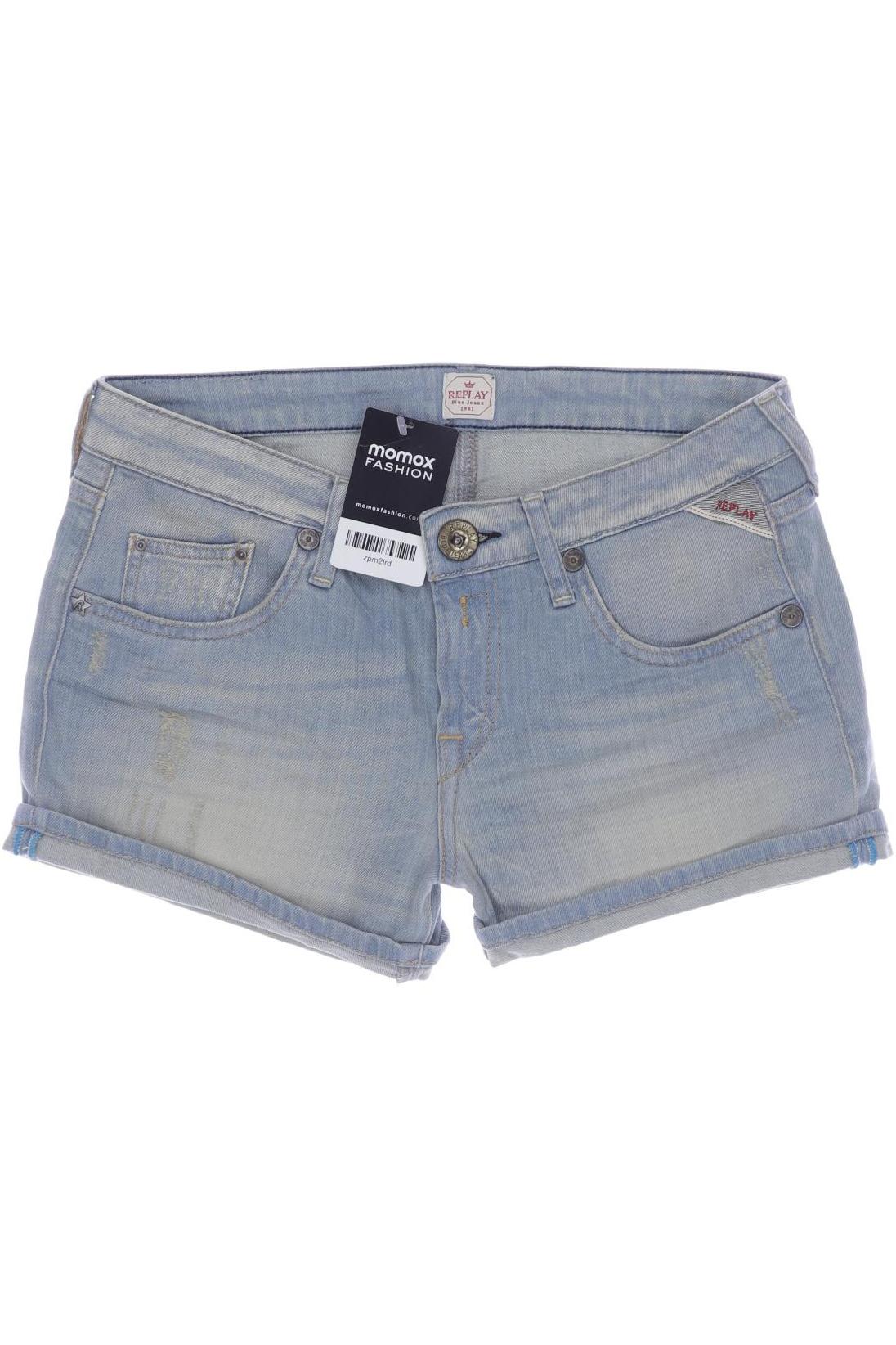 

Replay Damen Shorts, hellblau, Gr. 36
