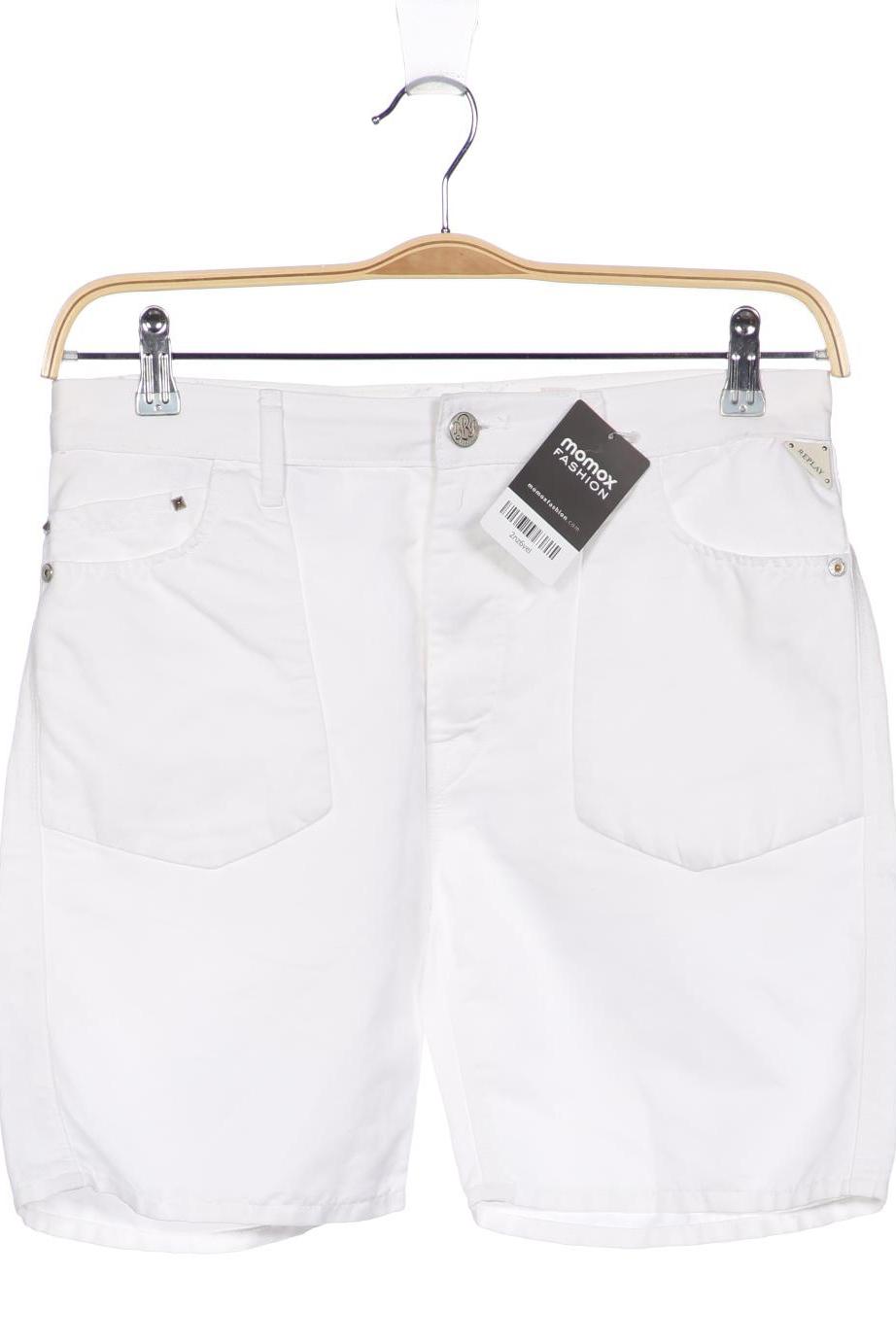 

Replay Damen Shorts, weiß