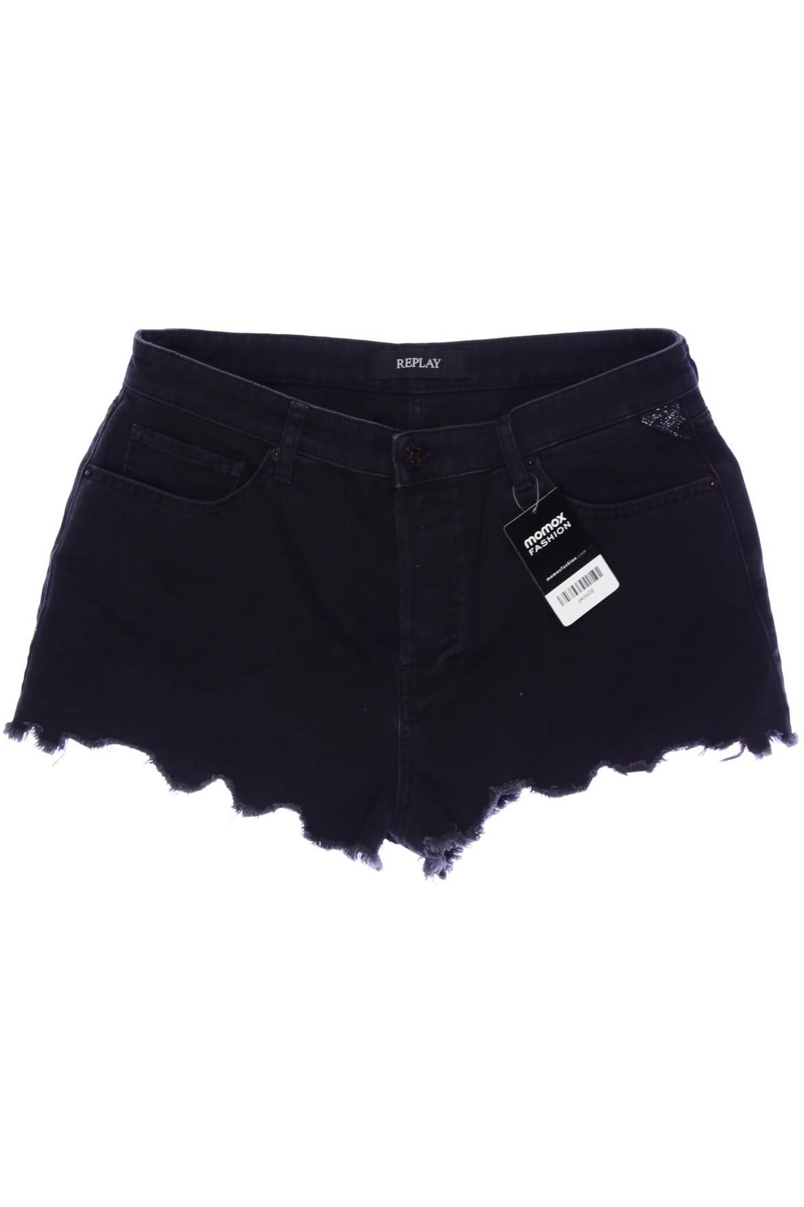 

Replay Damen Shorts, schwarz, Gr. 28