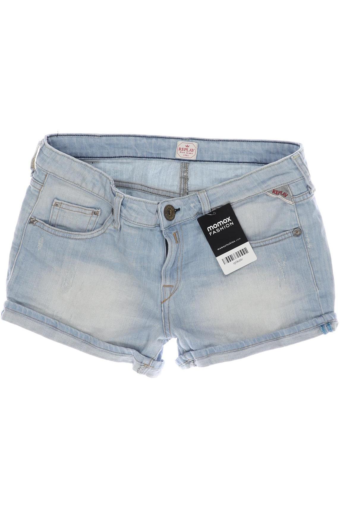 

Replay Damen Shorts, hellblau, Gr. 31