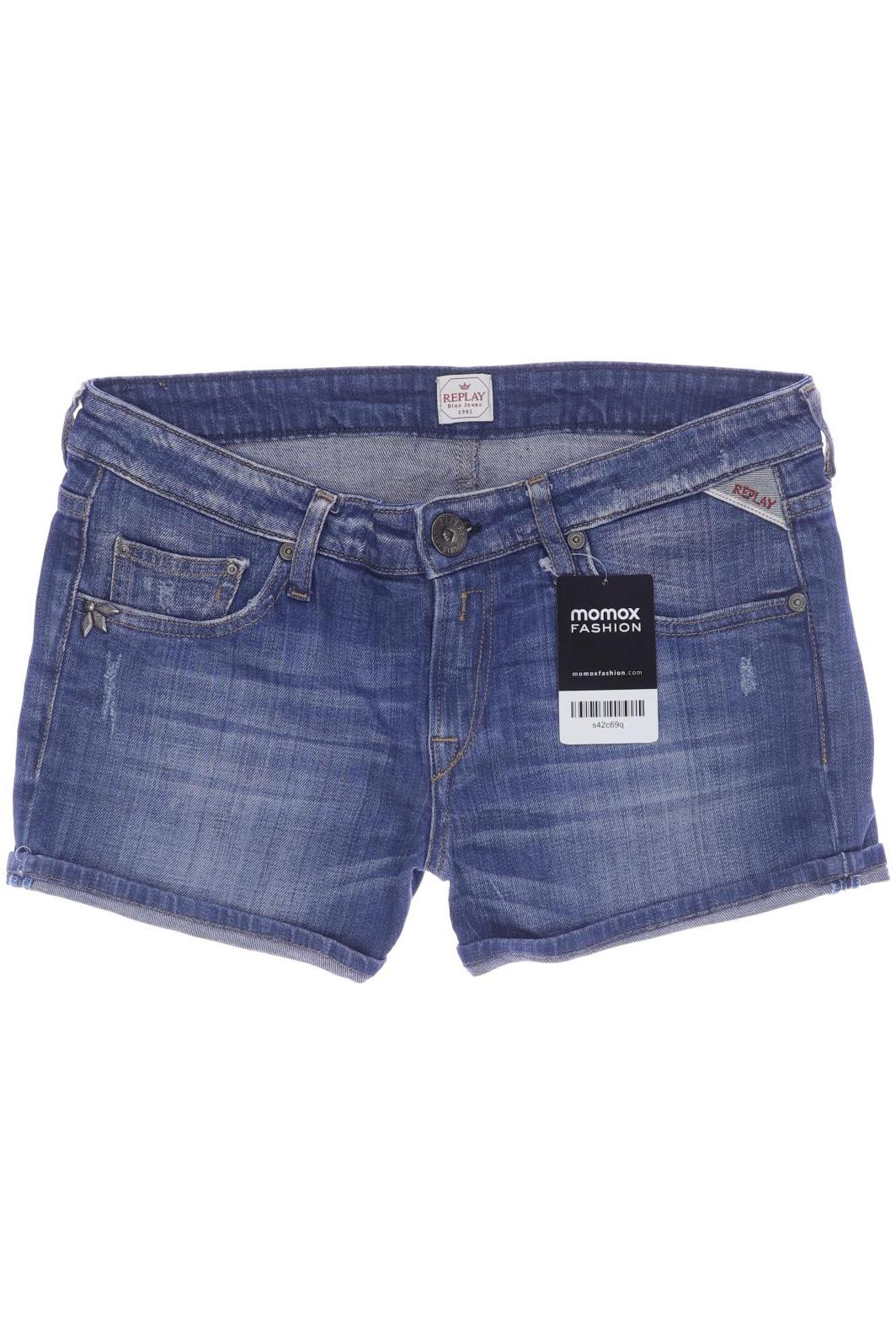 

Replay Damen Shorts, blau