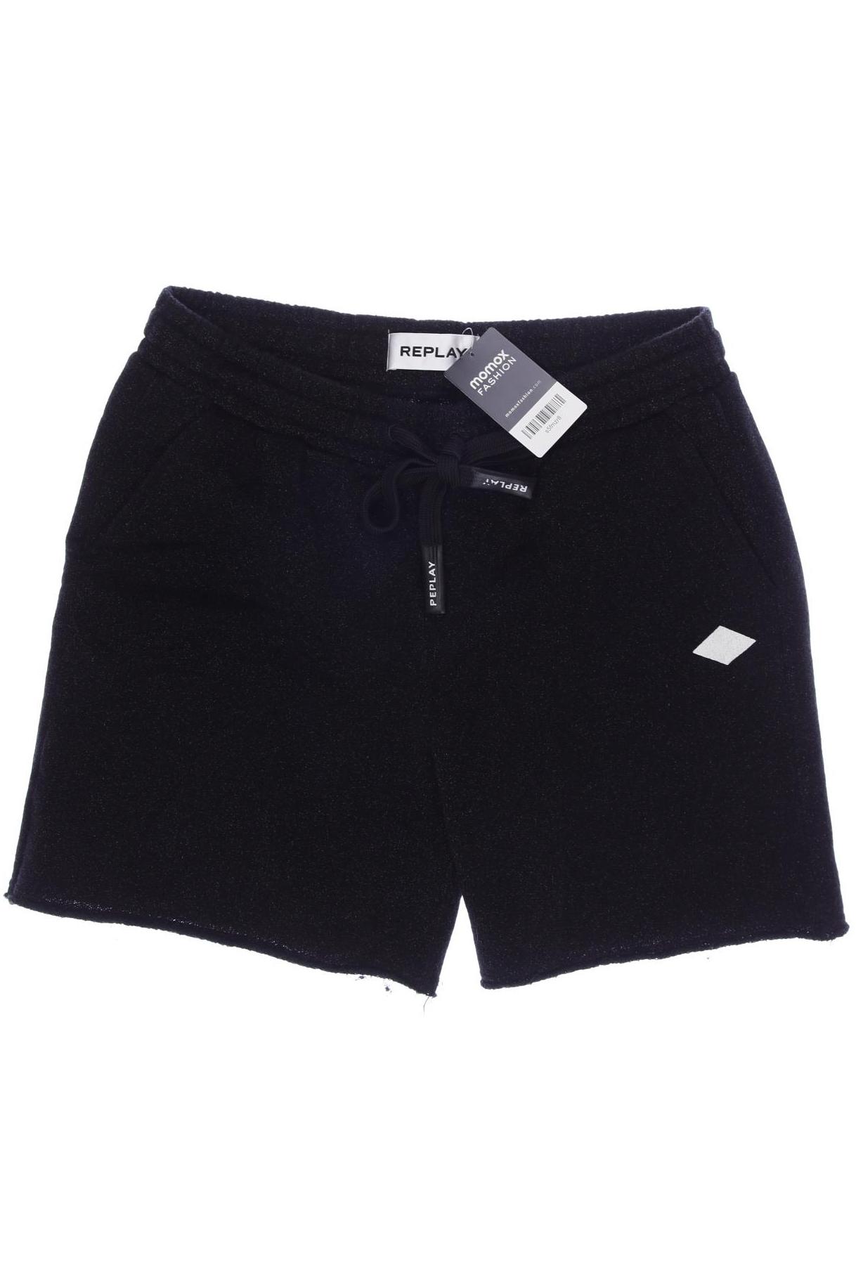

Replay Damen Shorts, schwarz, Gr. 36