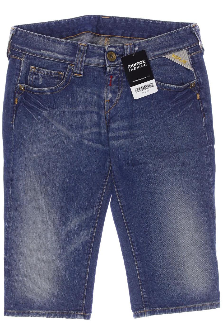 

Replay Damen Shorts, blau, Gr. 26