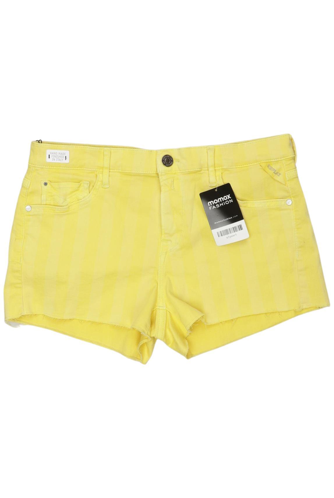 

Replay Damen Shorts, gelb, Gr. 26