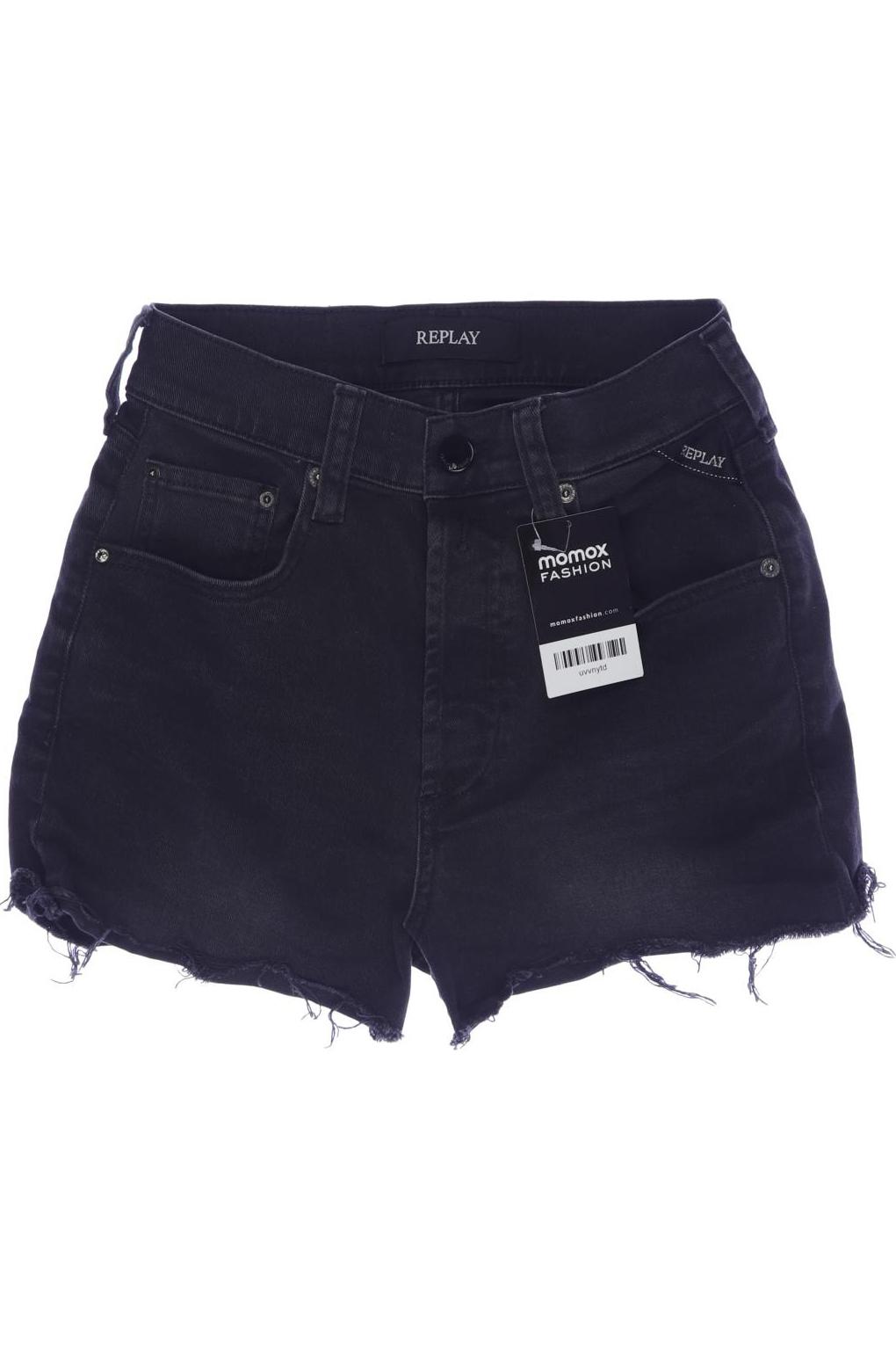 

Replay Damen Shorts, schwarz, Gr. 25
