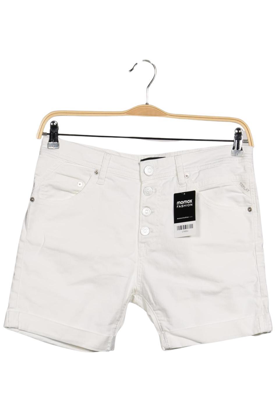 

Replay Damen Shorts, weiß, Gr. 28