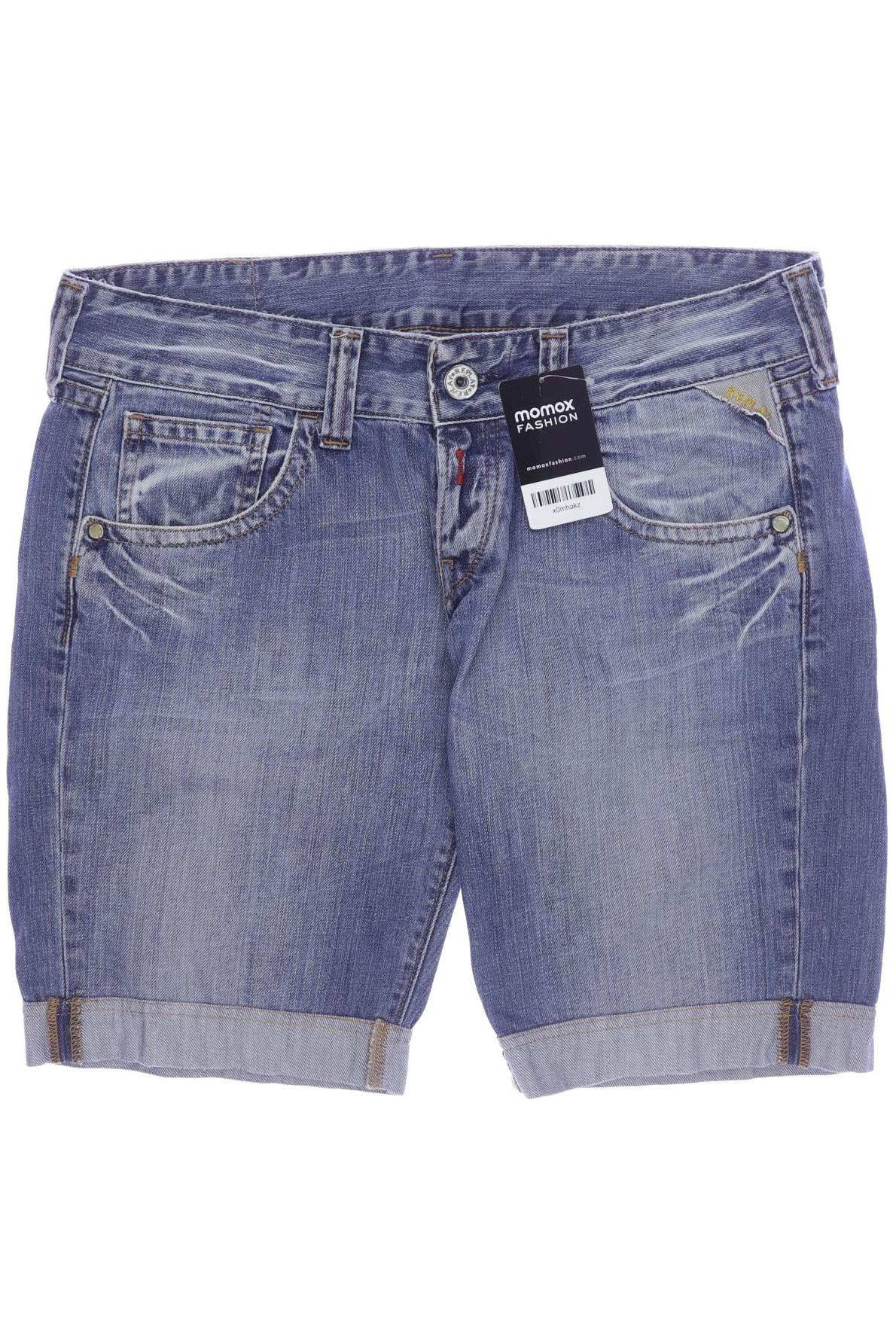 

Replay Damen Shorts, blau, Gr. 42