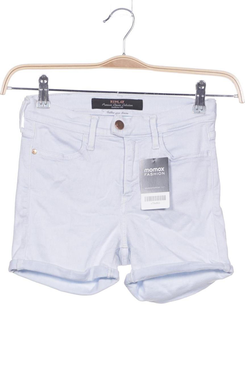 

Replay Damen Shorts, hellblau, Gr. 23