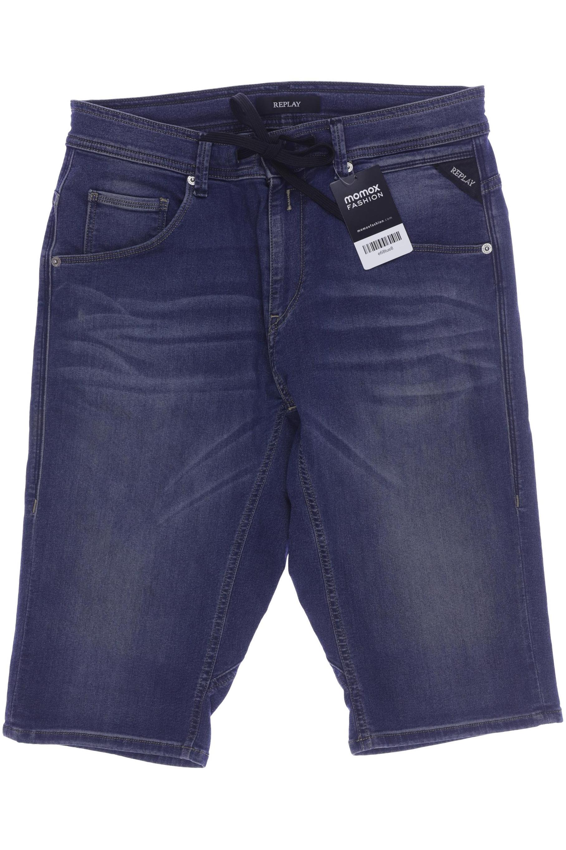

Replay Damen Shorts, blau, Gr. 40