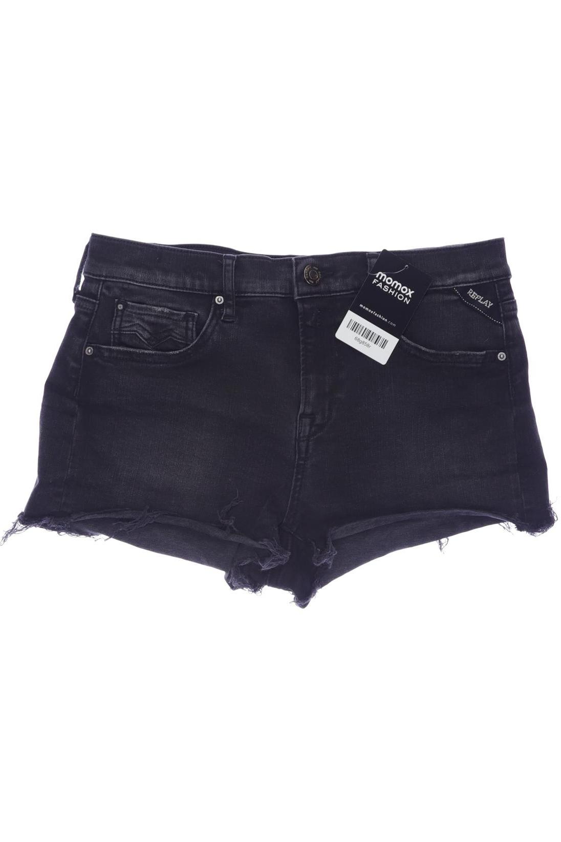 

Replay Damen Shorts, schwarz, Gr. 27