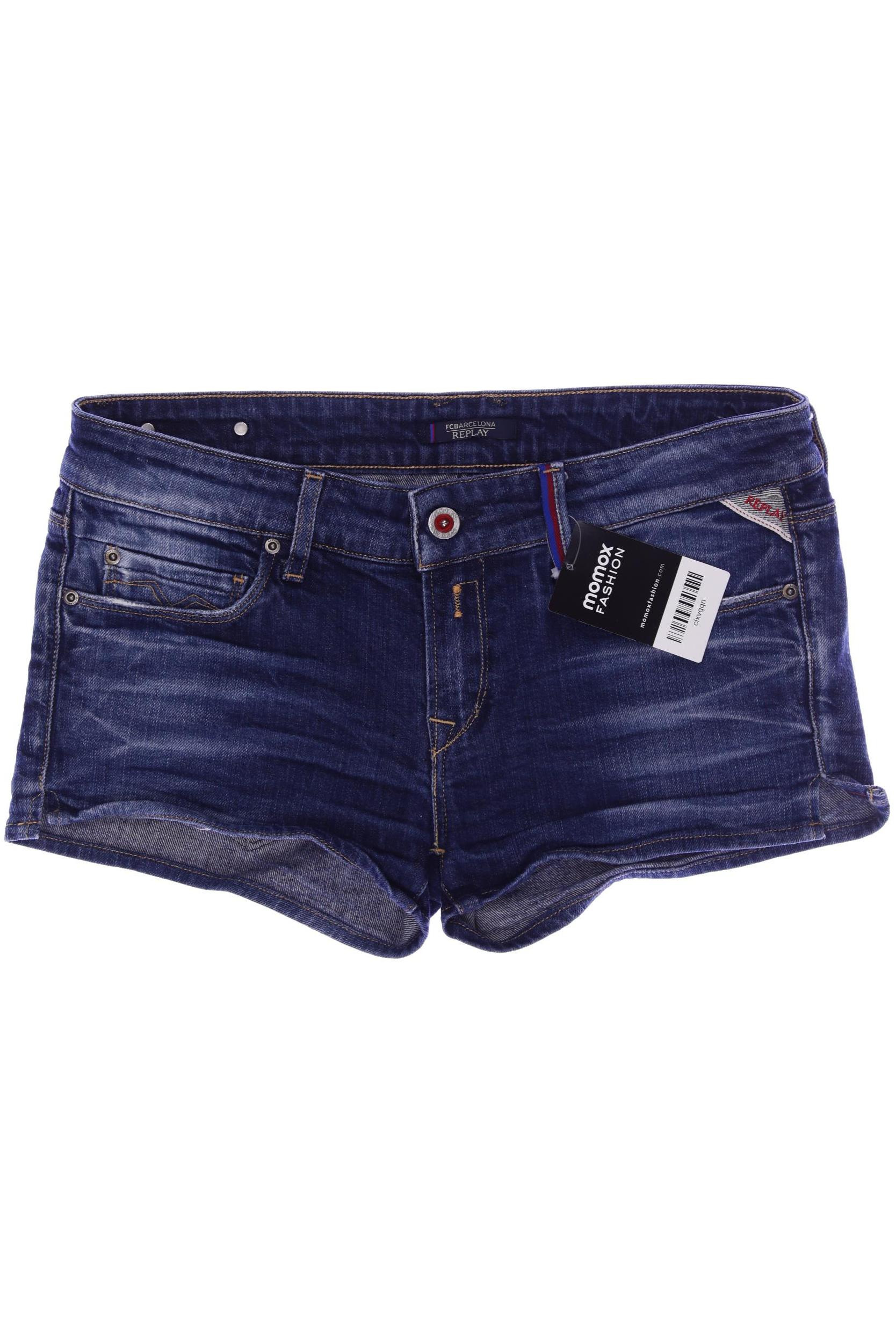 

Replay Damen Shorts, blau, Gr. 29