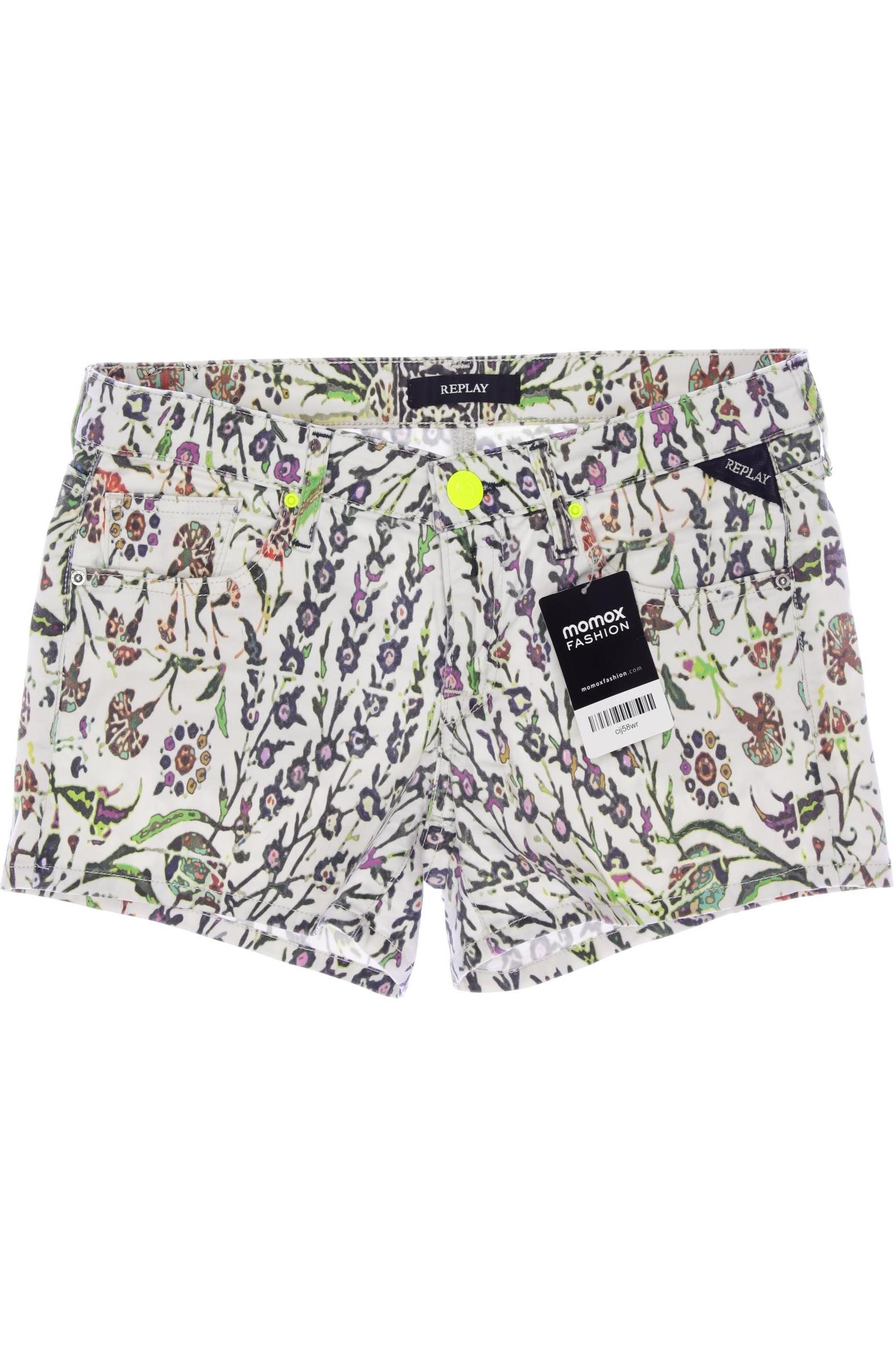 

Replay Damen Shorts, weiß, Gr. 26