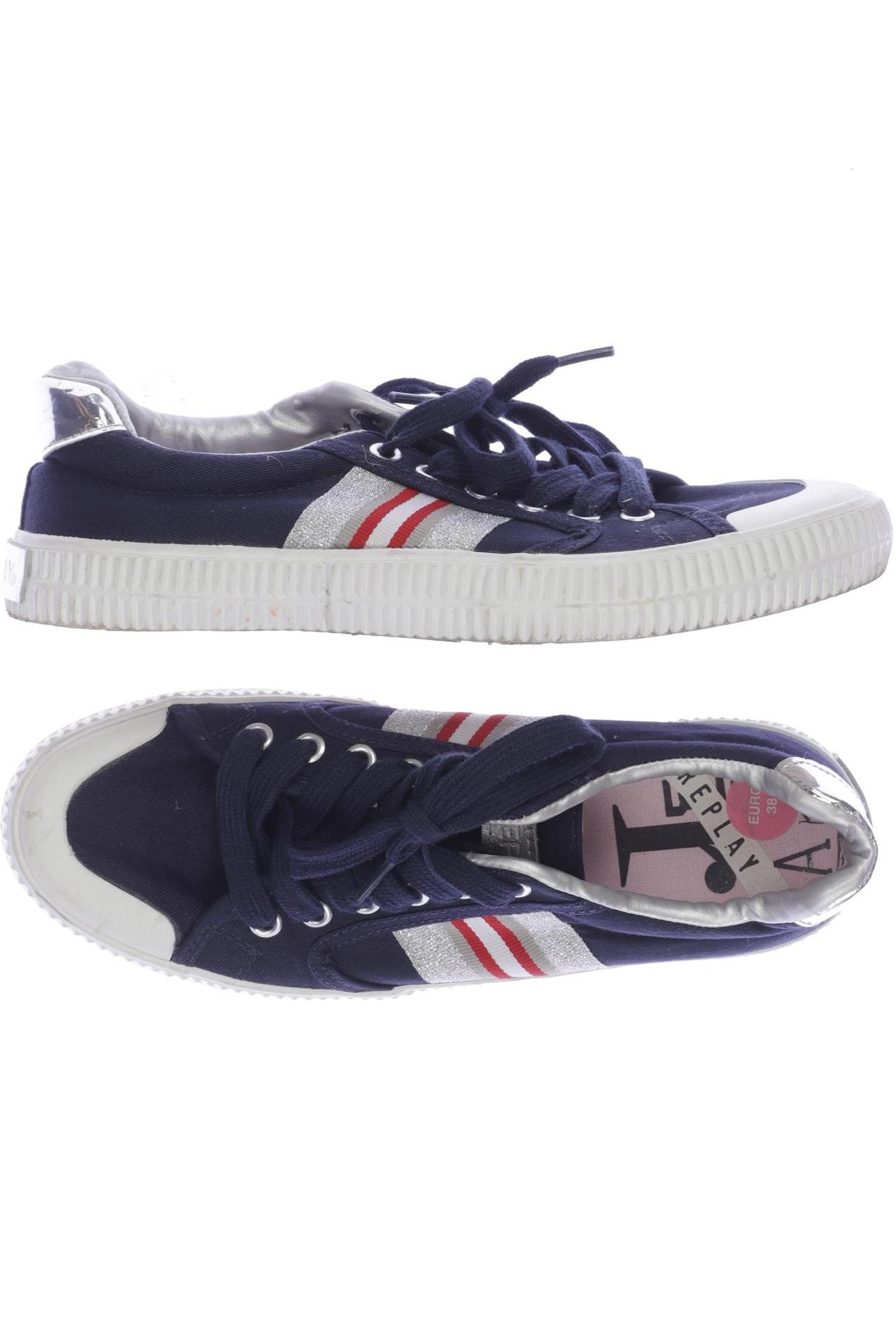 

Replay Damen Sneakers, marineblau