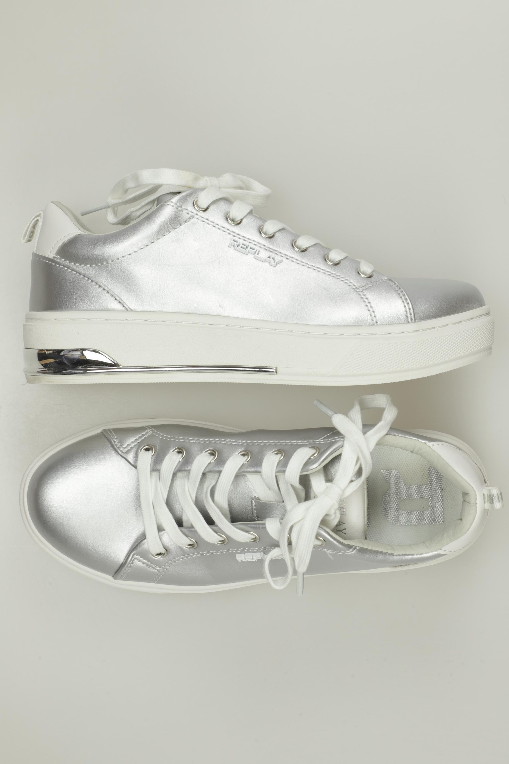 

Replay Damen Sneakers, silber, Gr. 37