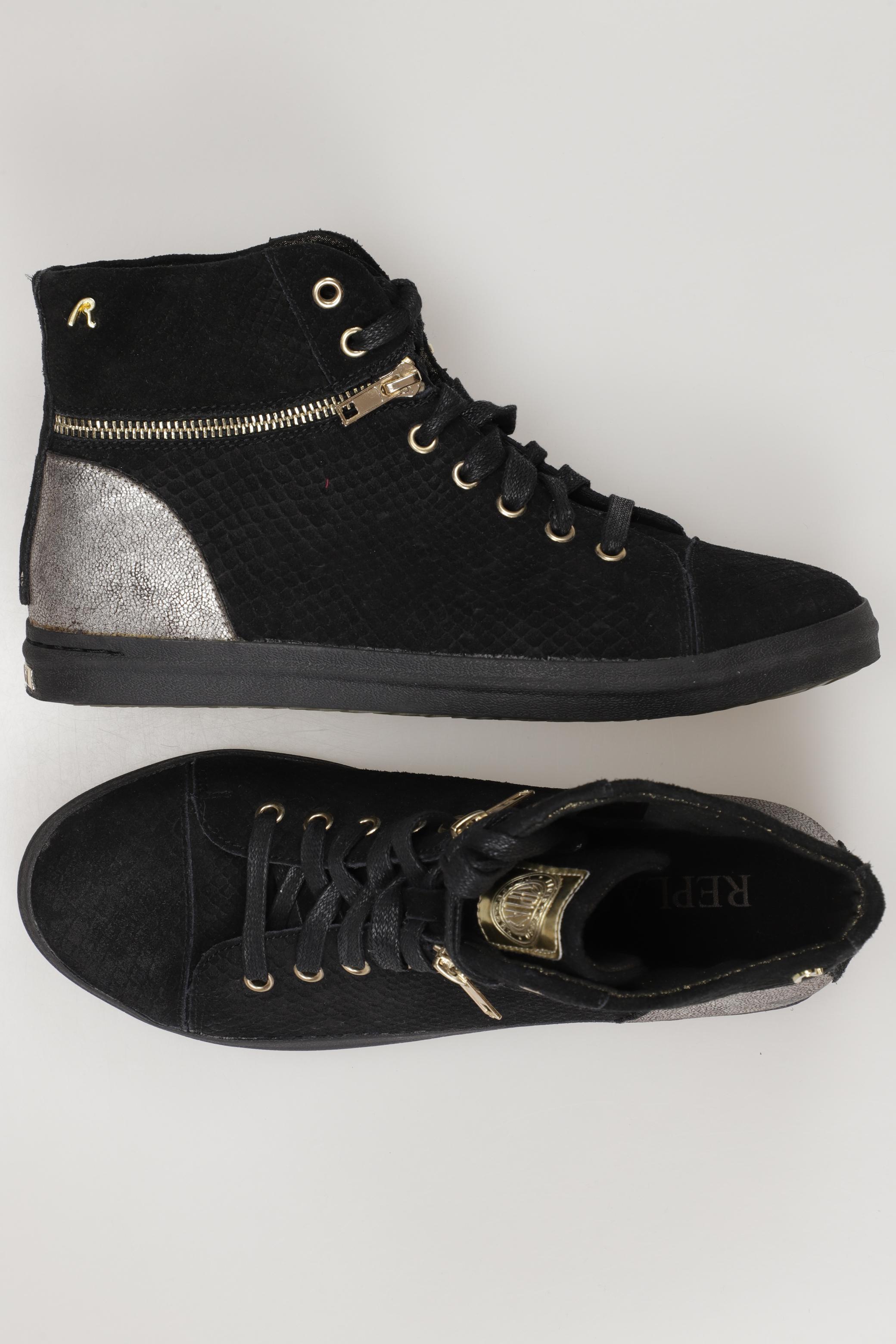 

Replay Damen Sneakers, schwarz