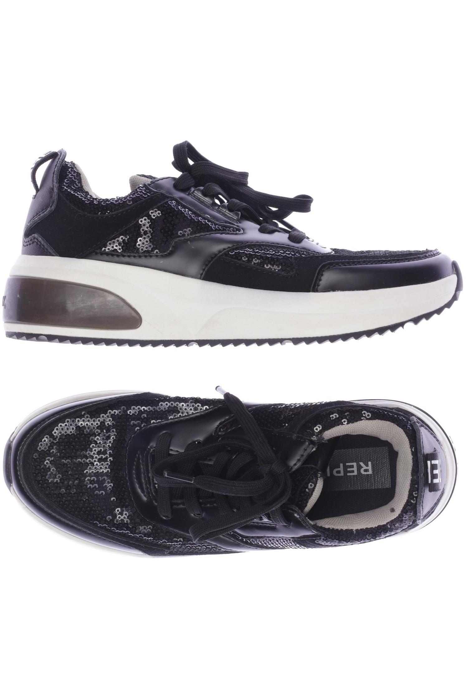 

Replay Damen Sneakers, schwarz