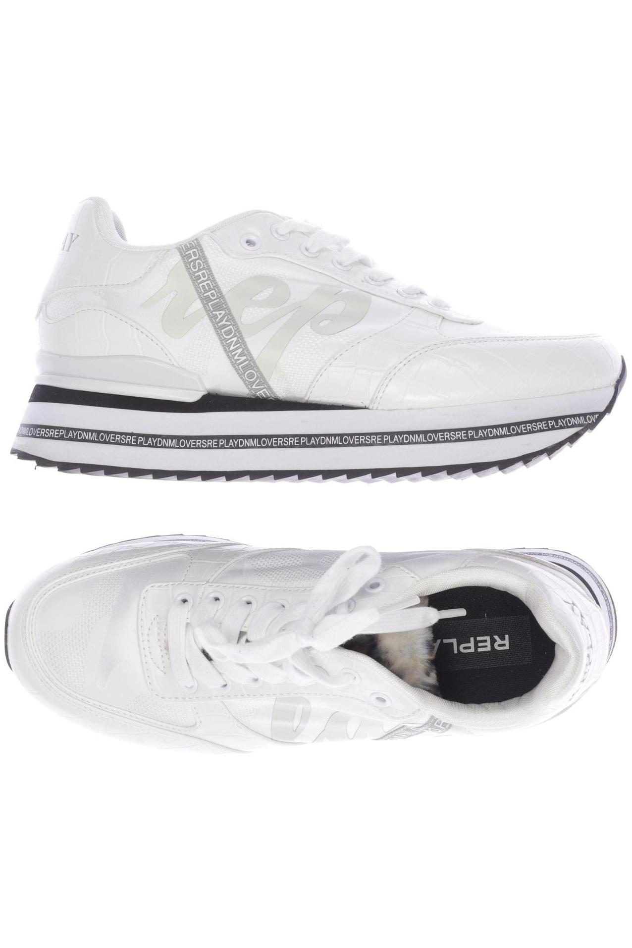 

Replay Damen Sneakers, weiß