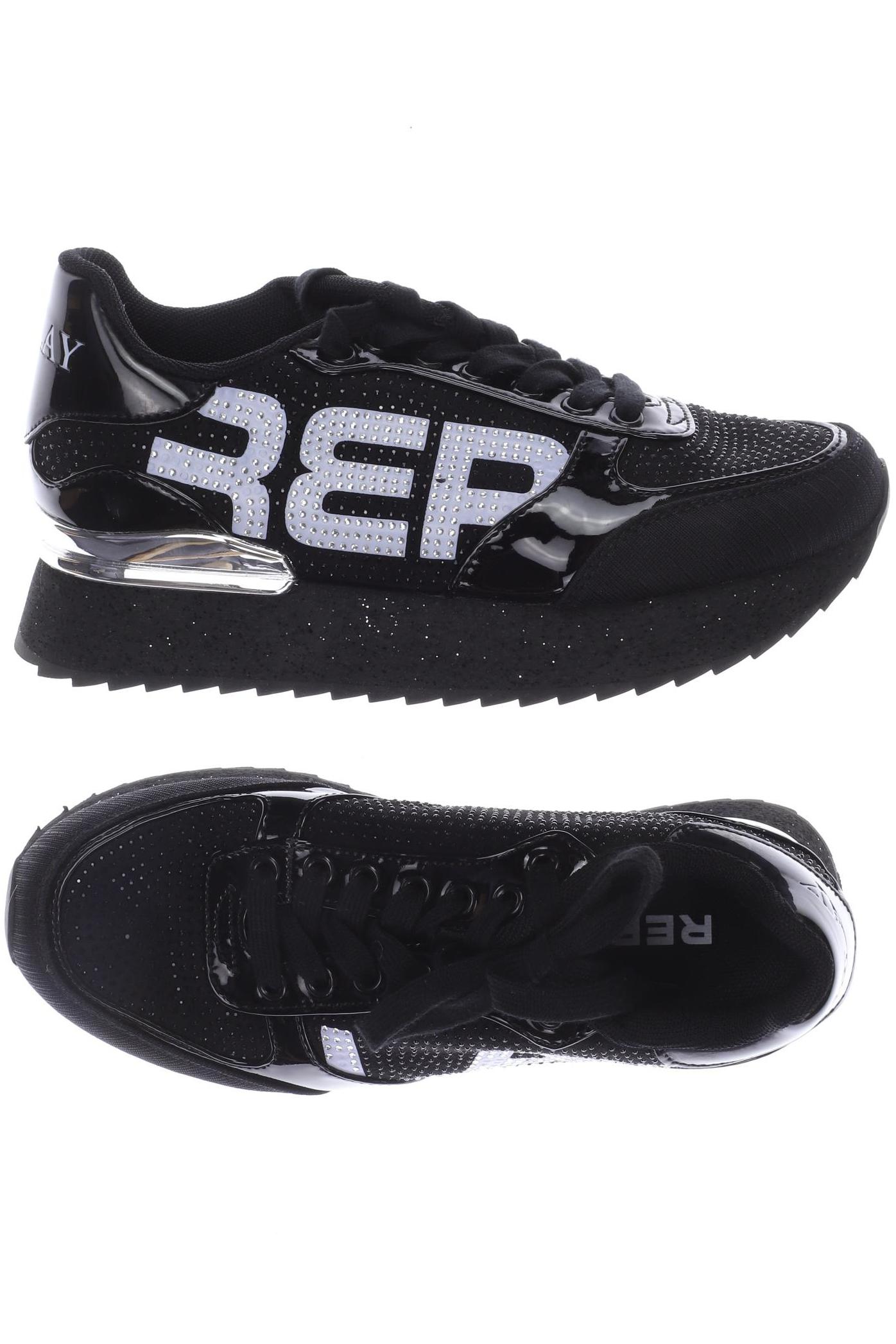 

Replay Damen Sneakers, schwarz