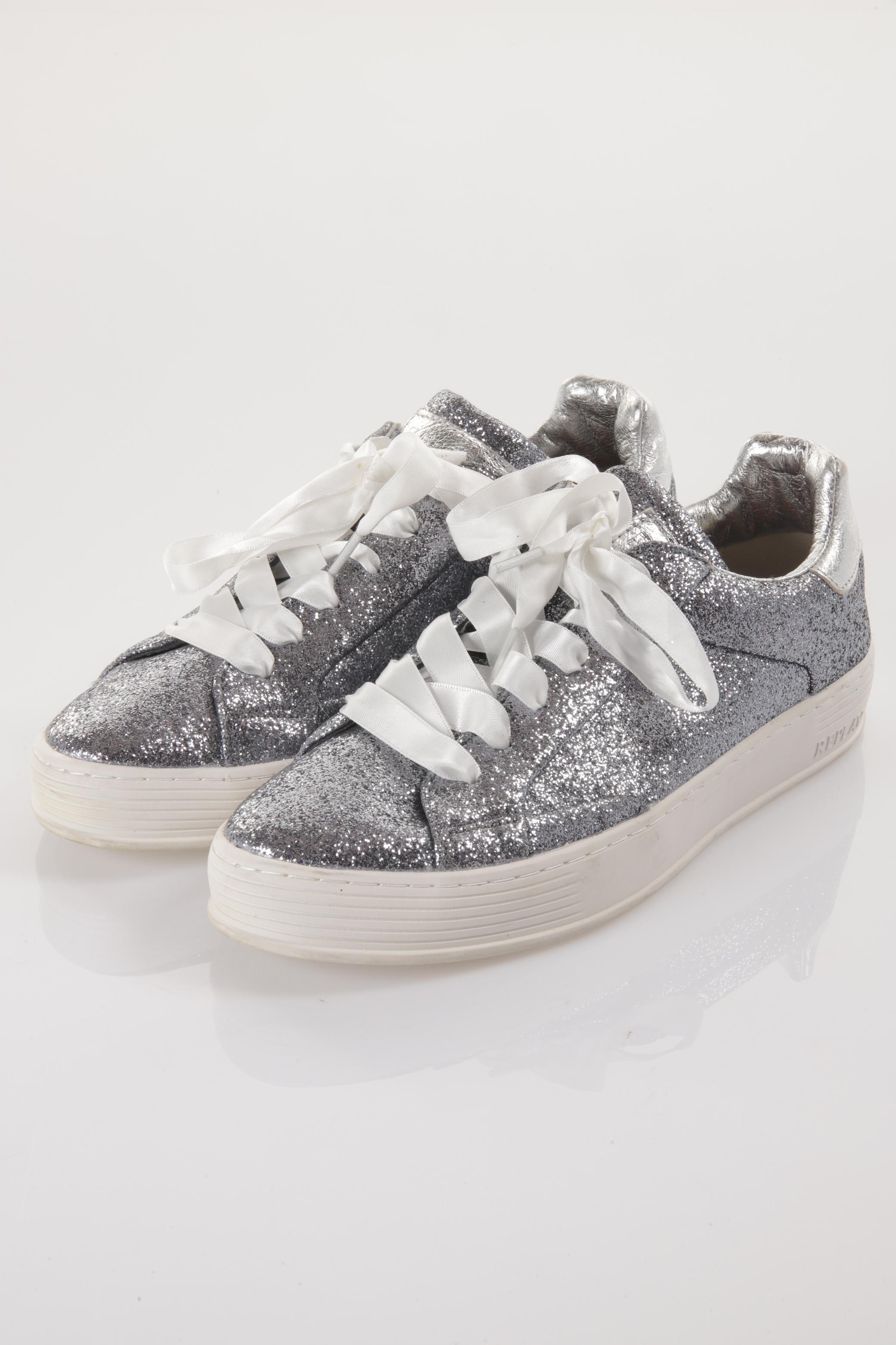 

Replay Damen Sneakers, silber, Gr. 39