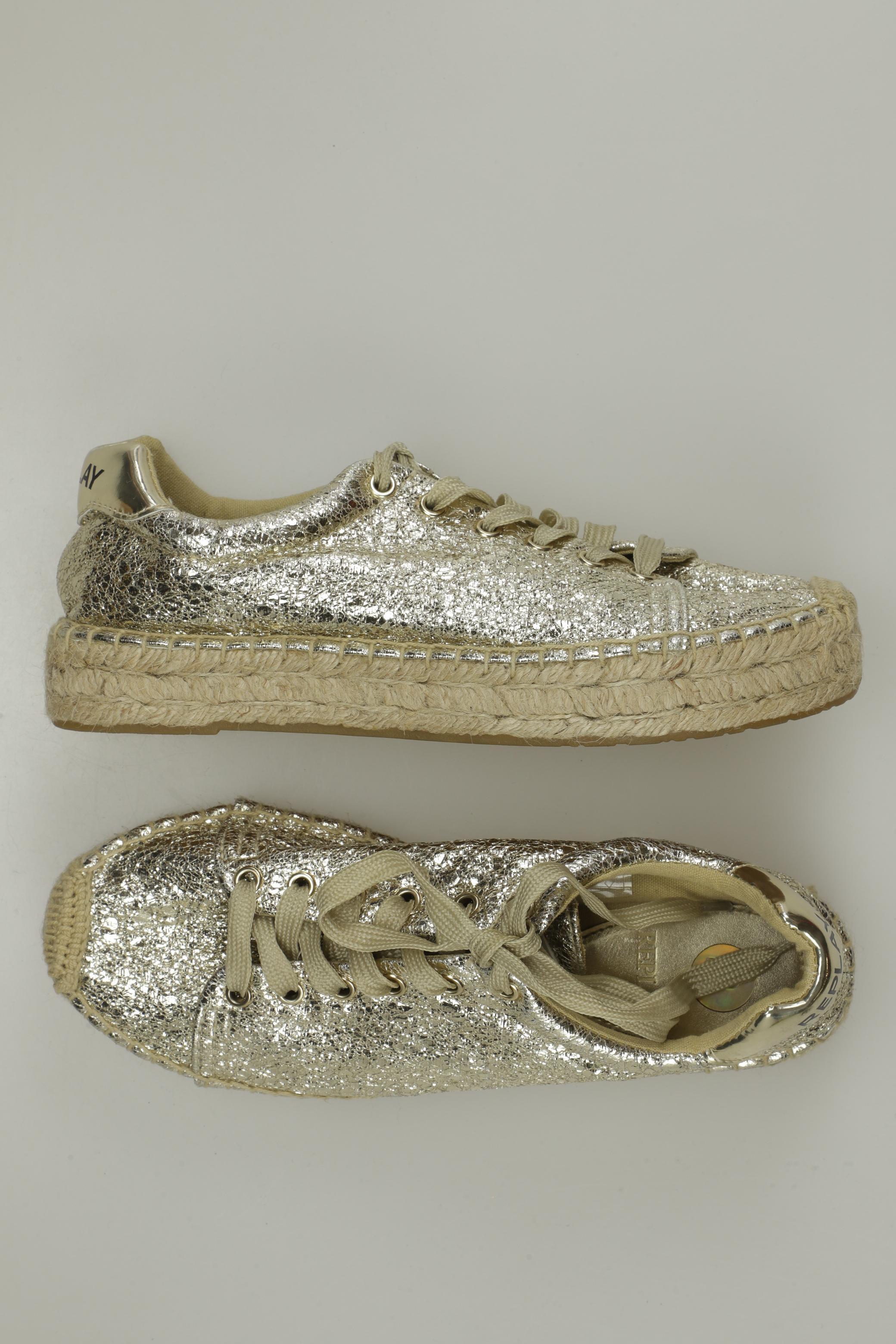 

Replay Damen Sneakers, gold