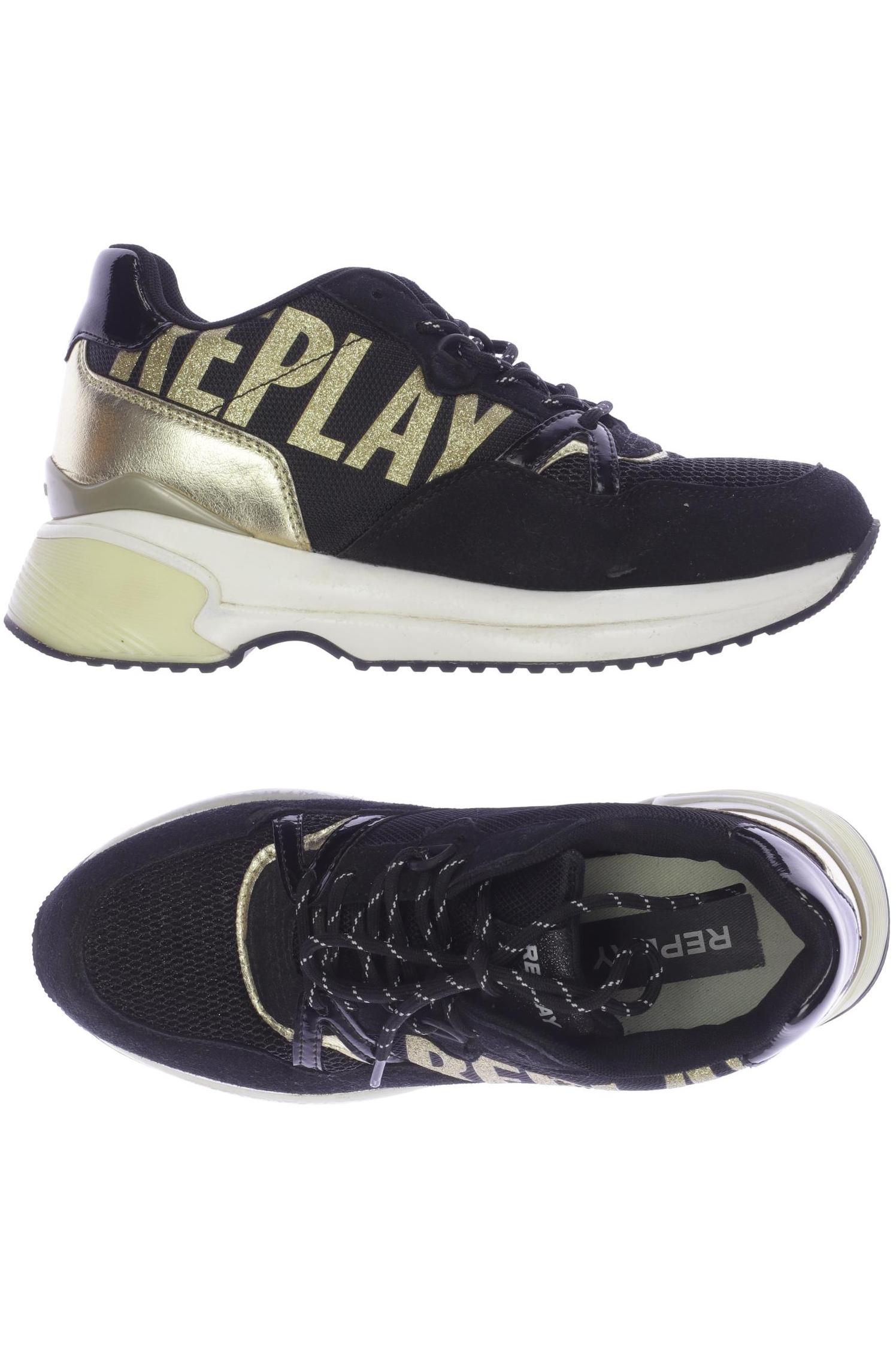 

Replay Damen Sneakers, schwarz, Gr. 38