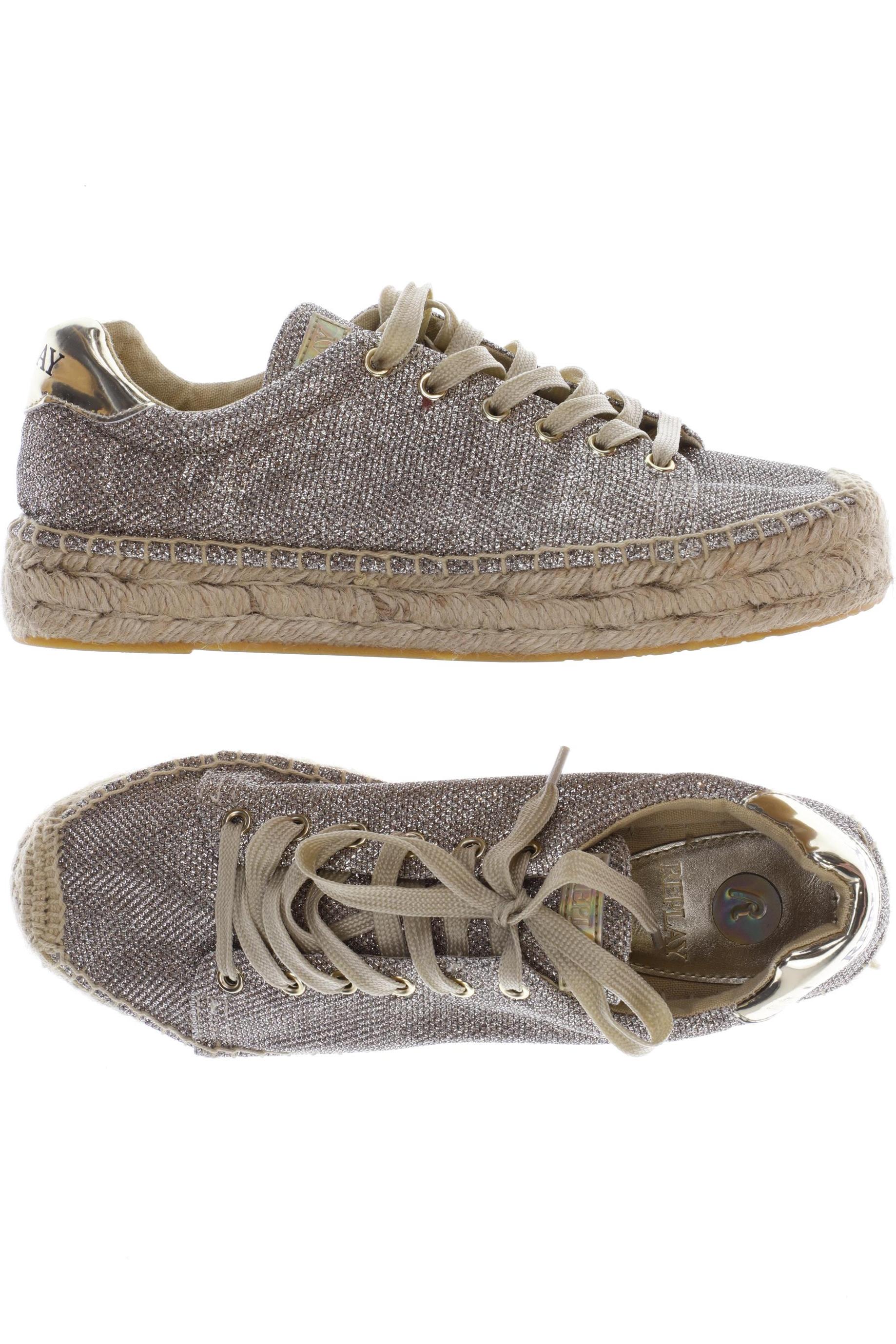 

Replay Damen Sneakers, gold