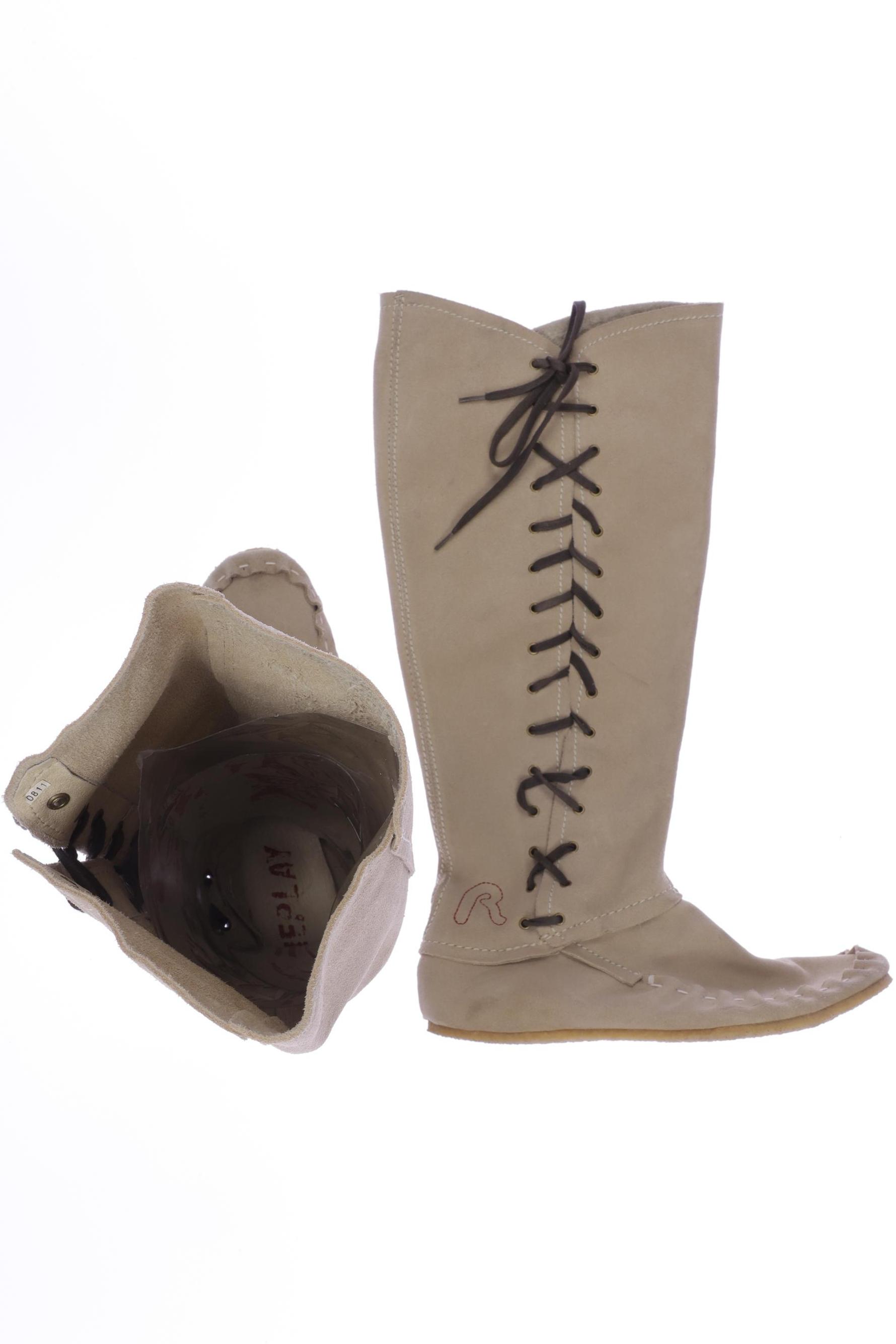 

Replay Damen Stiefel, beige, Gr. 40