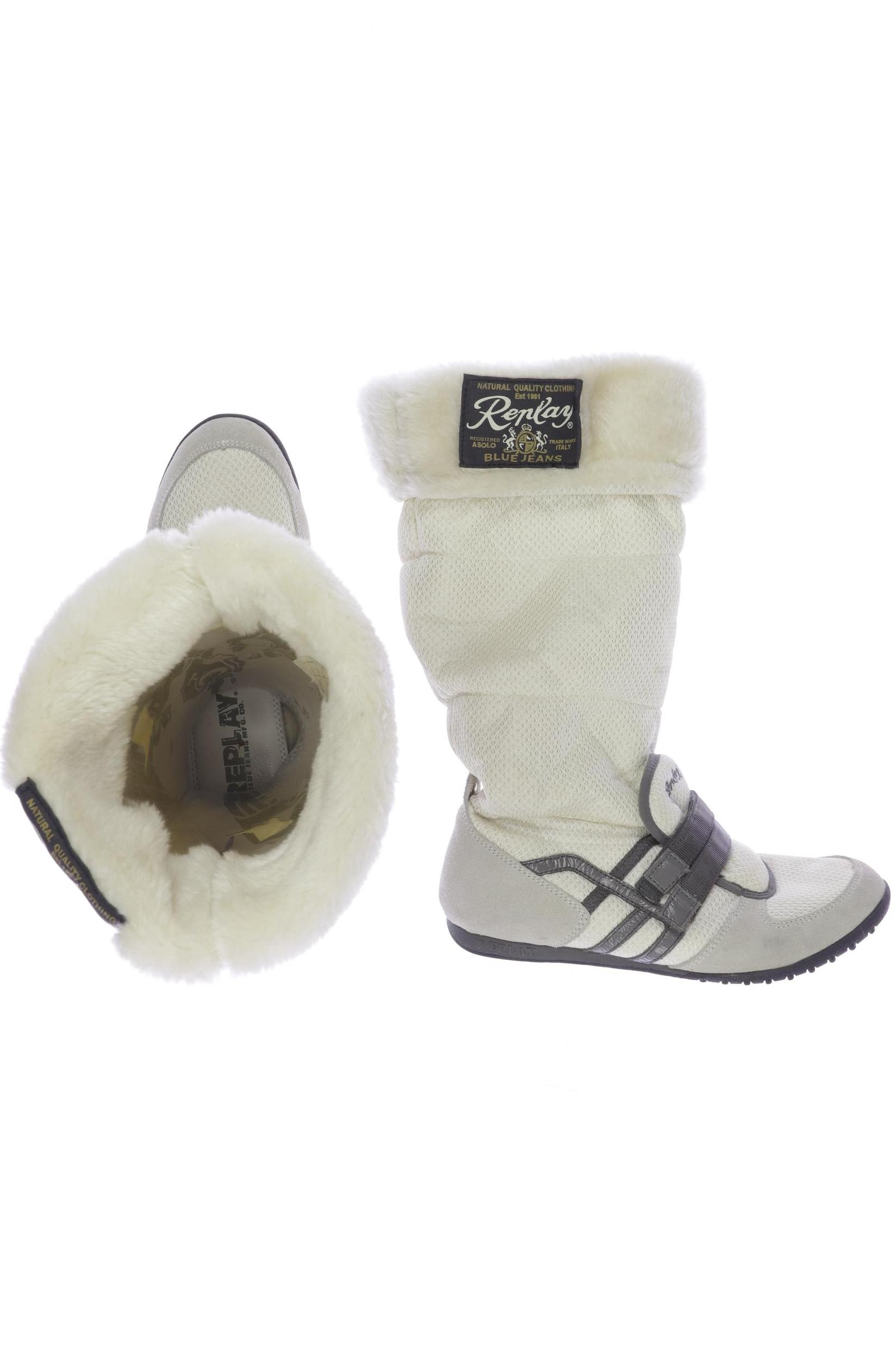 

Replay Damen Stiefel, cremeweiß, Gr. 38