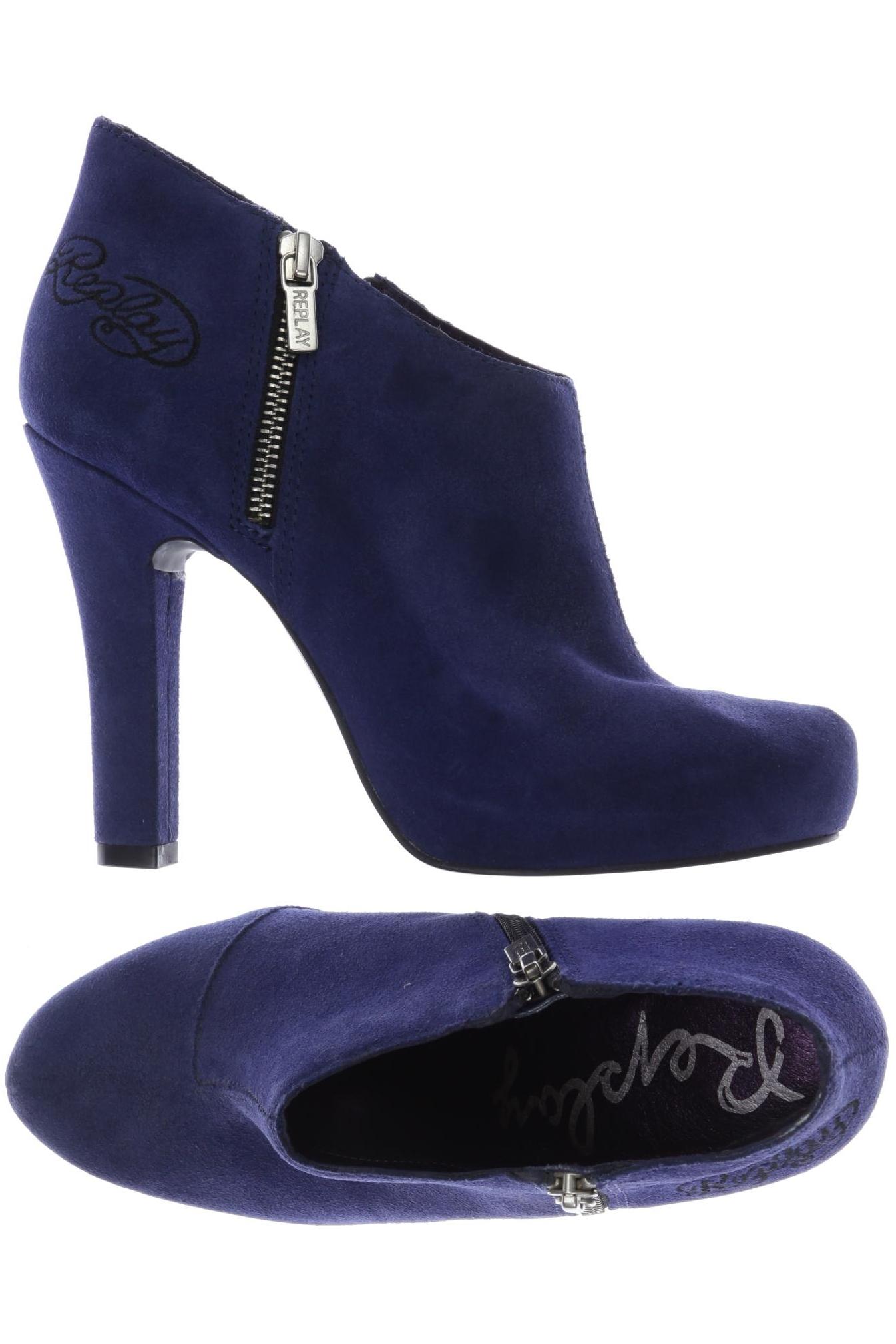 

Replay Damen Stiefelette, blau, Gr. 39