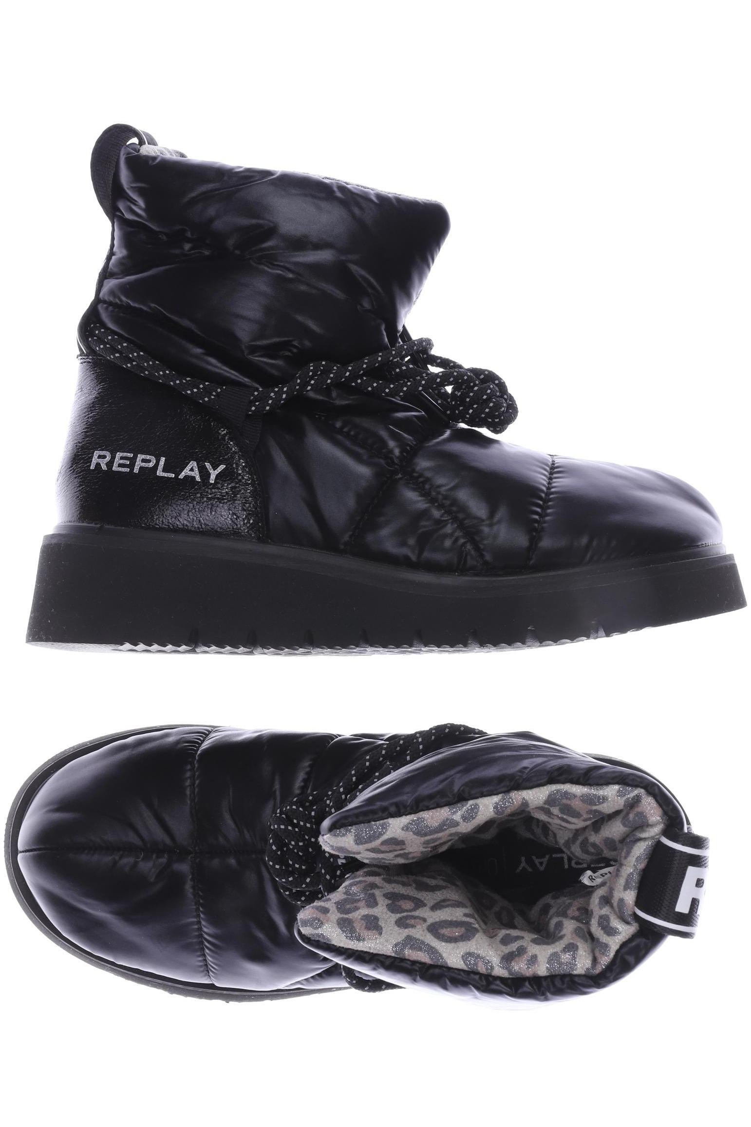 

Replay Damen Stiefelette, schwarz