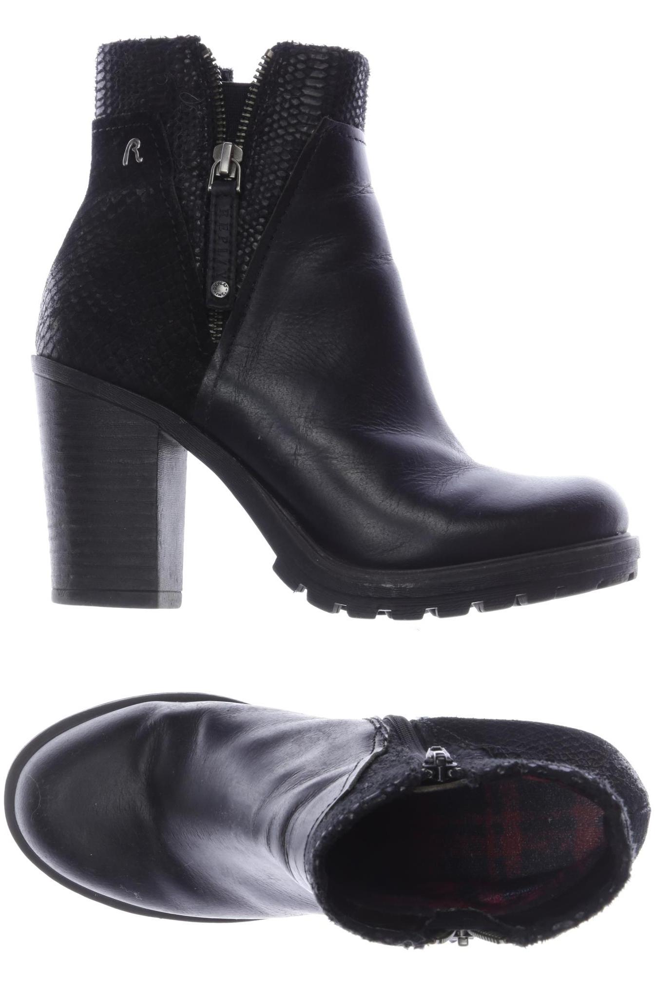 

Replay Damen Stiefelette, schwarz, Gr. 38