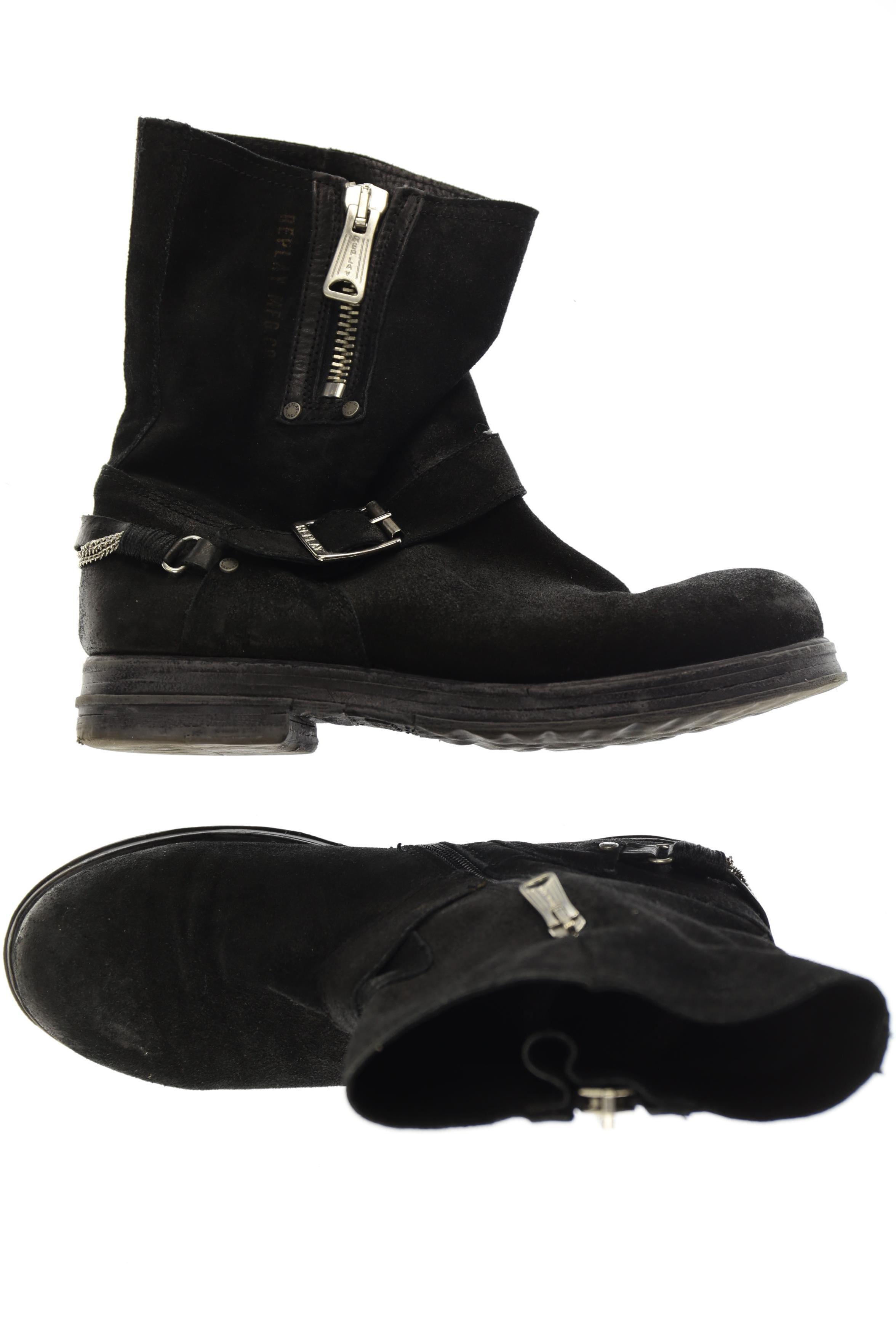 

Replay Damen Stiefelette, schwarz, Gr. 40