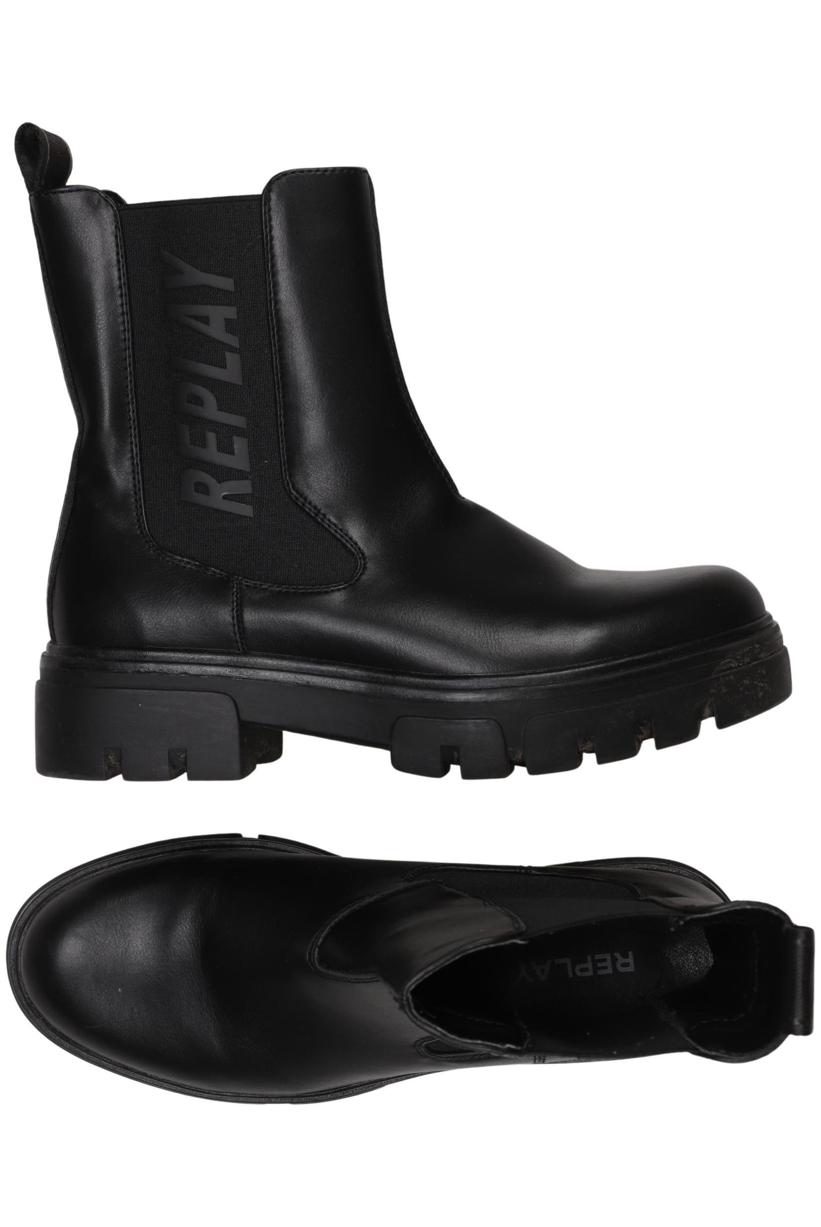 

Replay Damen Stiefelette, schwarz, Gr. 39