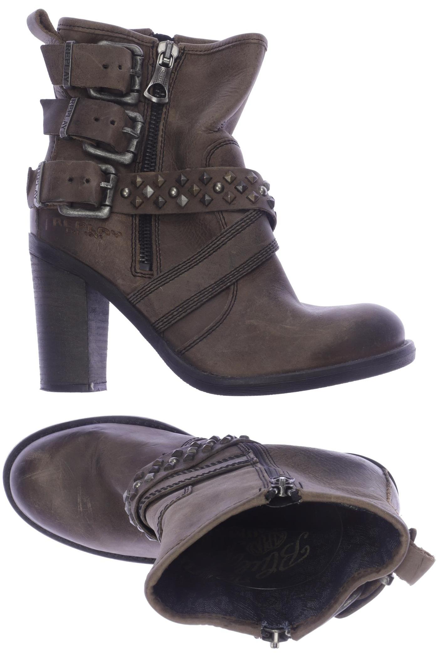 

Replay Damen Stiefelette, braun, Gr. 38