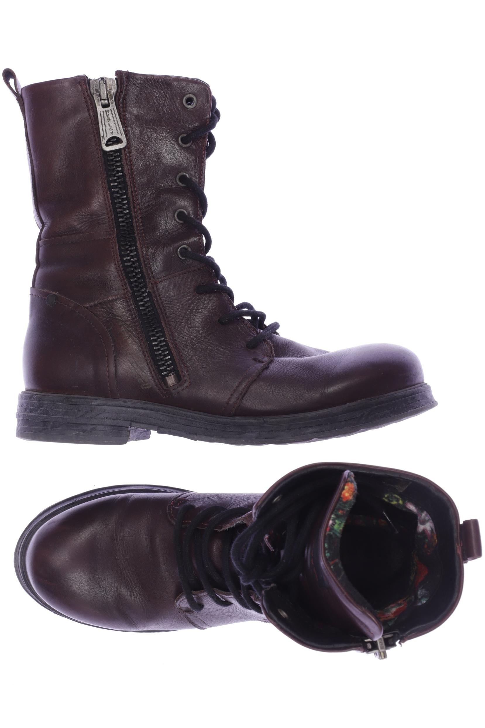

Replay Damen Stiefelette, bordeaux, Gr. 38