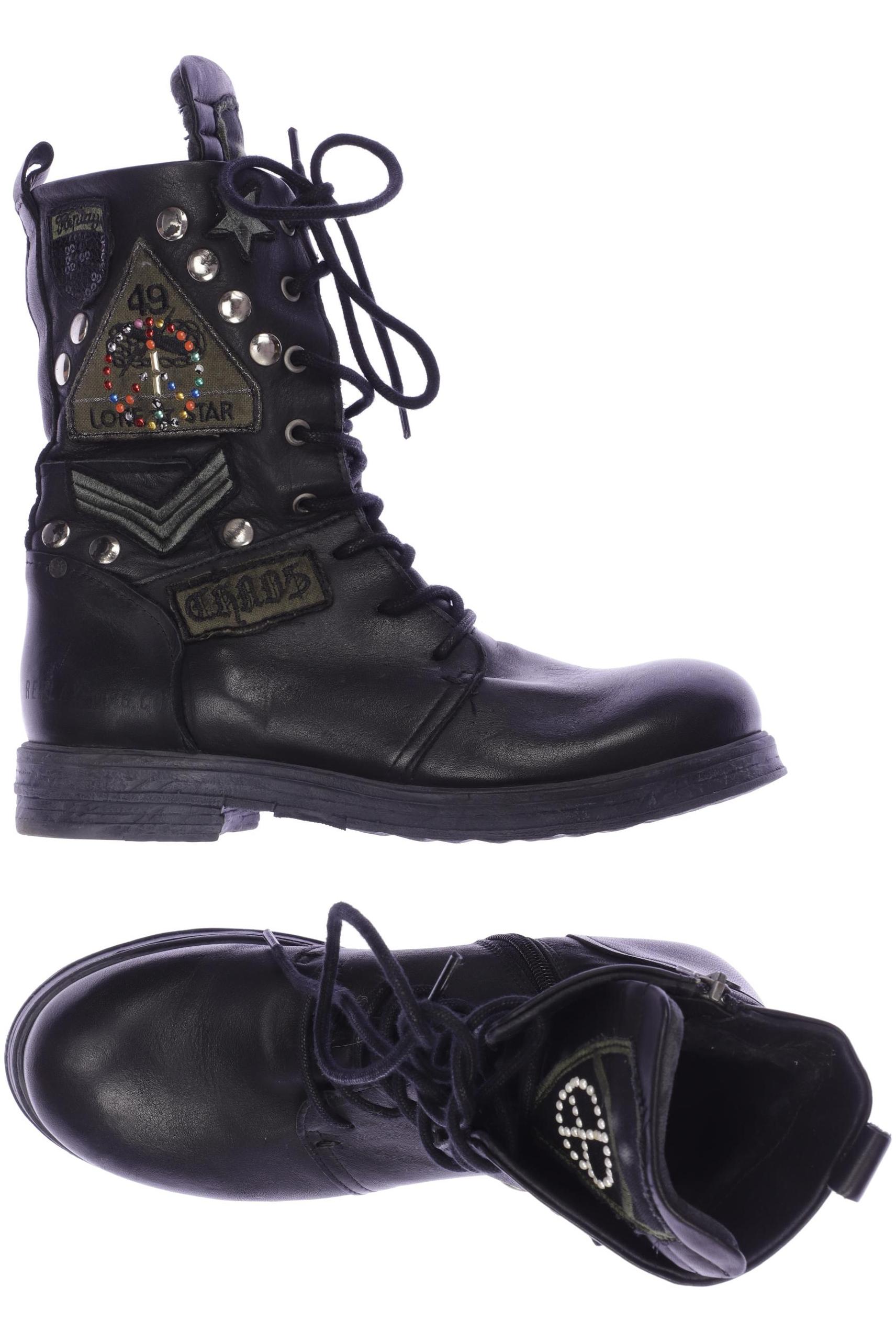 

Replay Damen Stiefelette, schwarz, Gr. 38