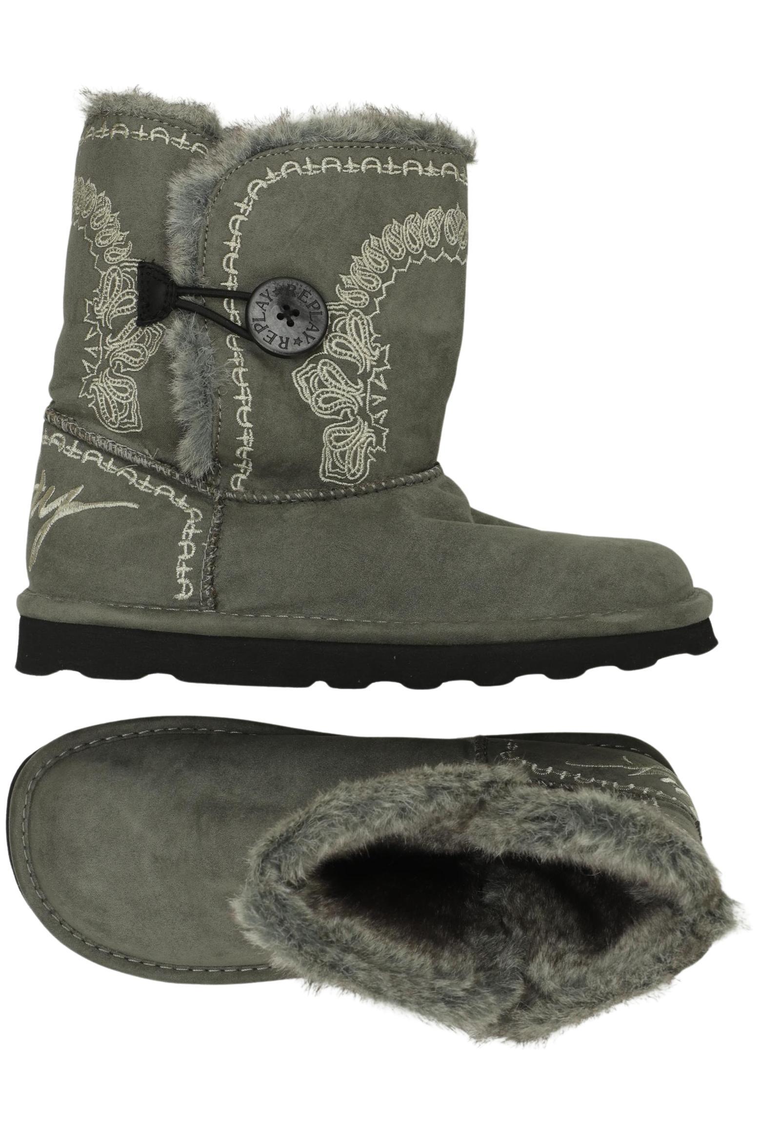 

Replay Damen Stiefelette, grau, Gr. 36