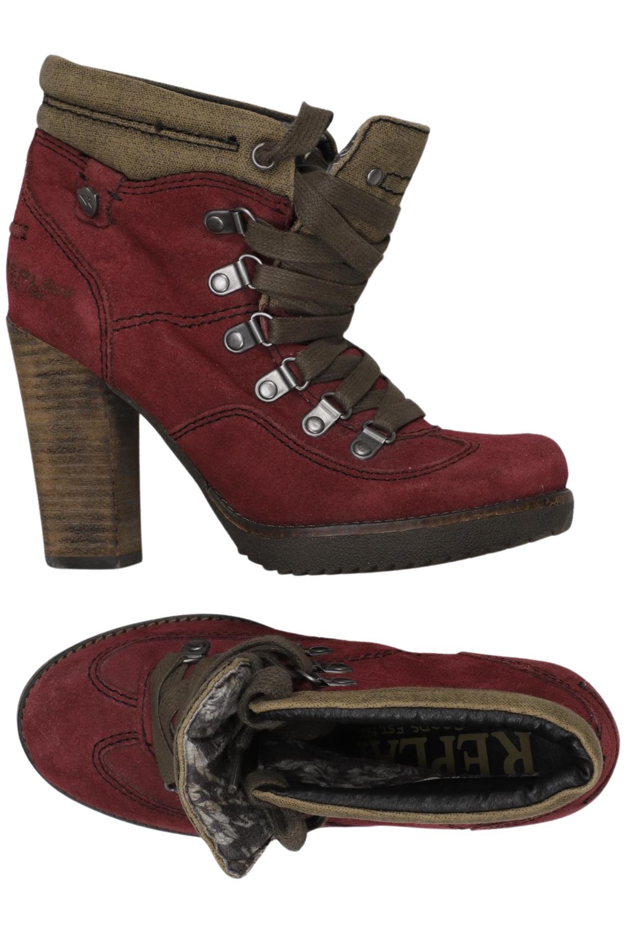 

Replay Damen Stiefelette, rot, Gr. 36