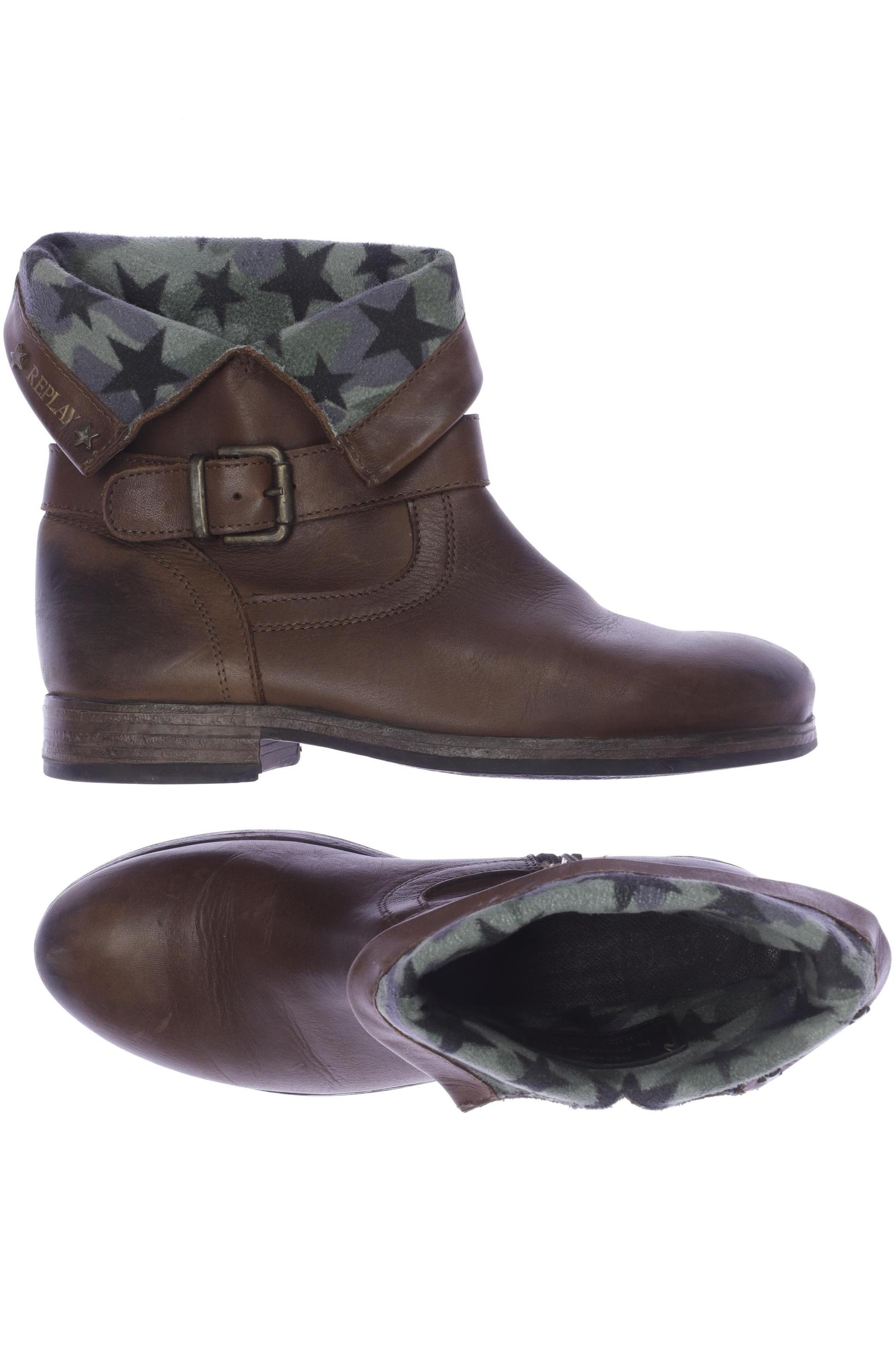 

Replay Damen Stiefelette, braun, Gr. 39