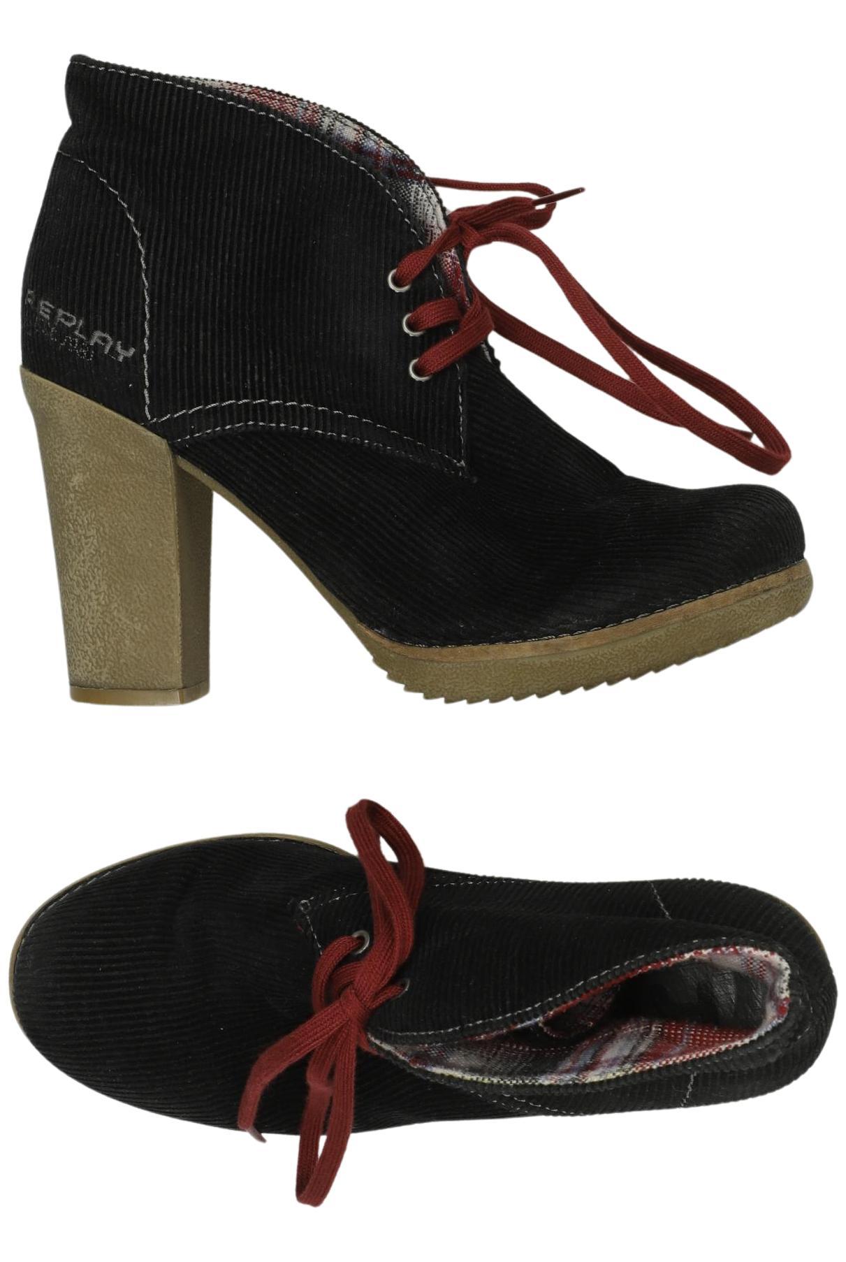 

Replay Damen Stiefelette, schwarz, Gr. 38