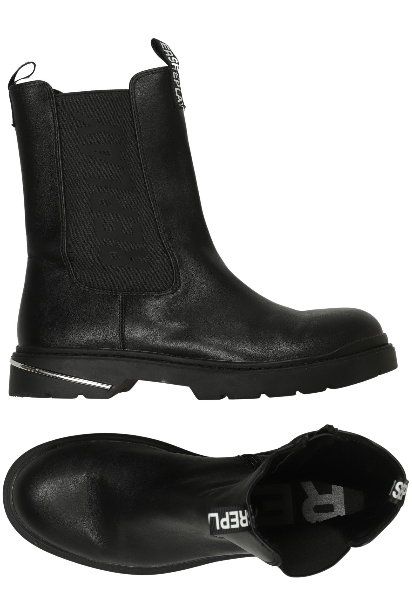 

Replay Damen Stiefelette, schwarz, Gr. 38