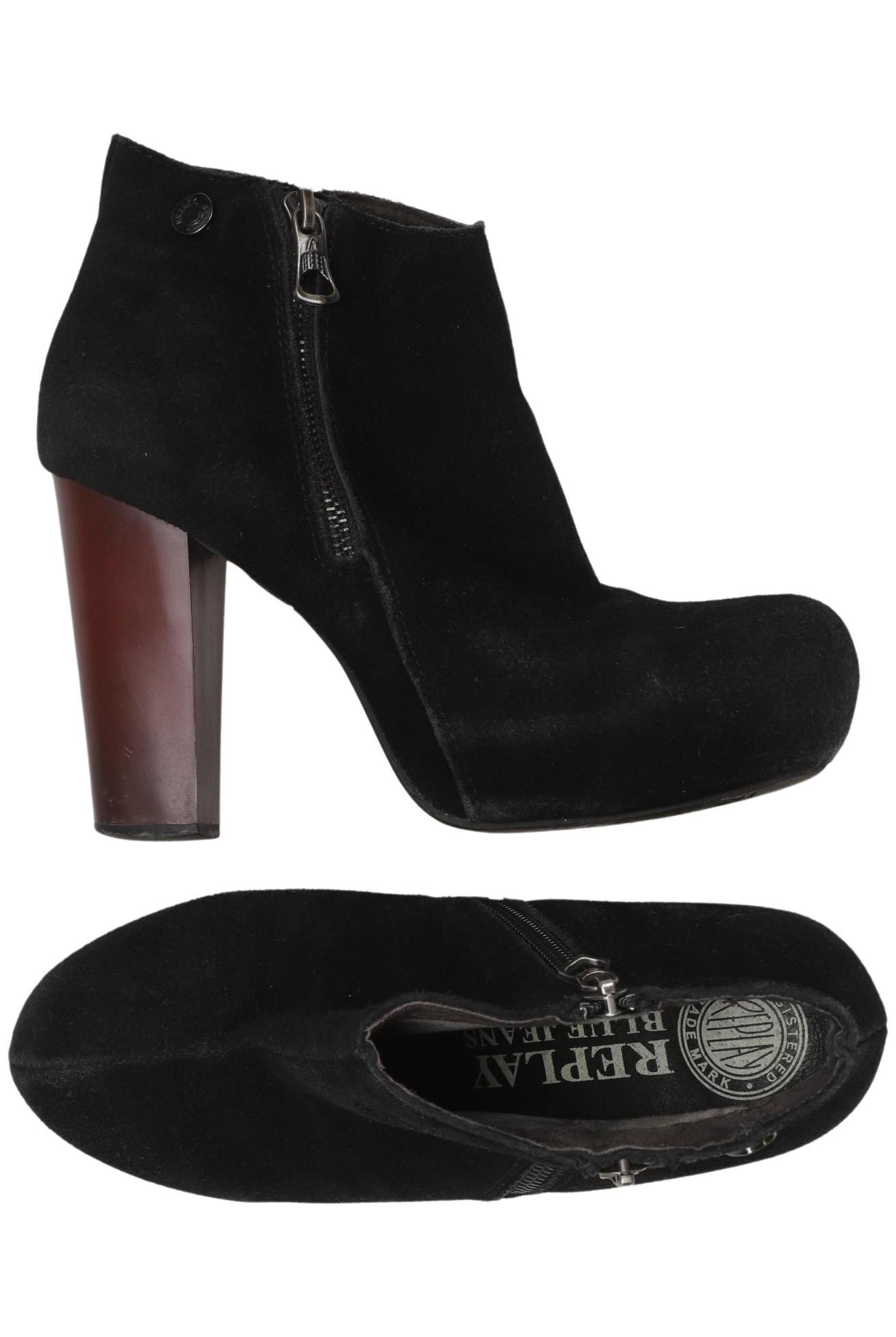 

Replay Damen Stiefelette, schwarz, Gr. 38